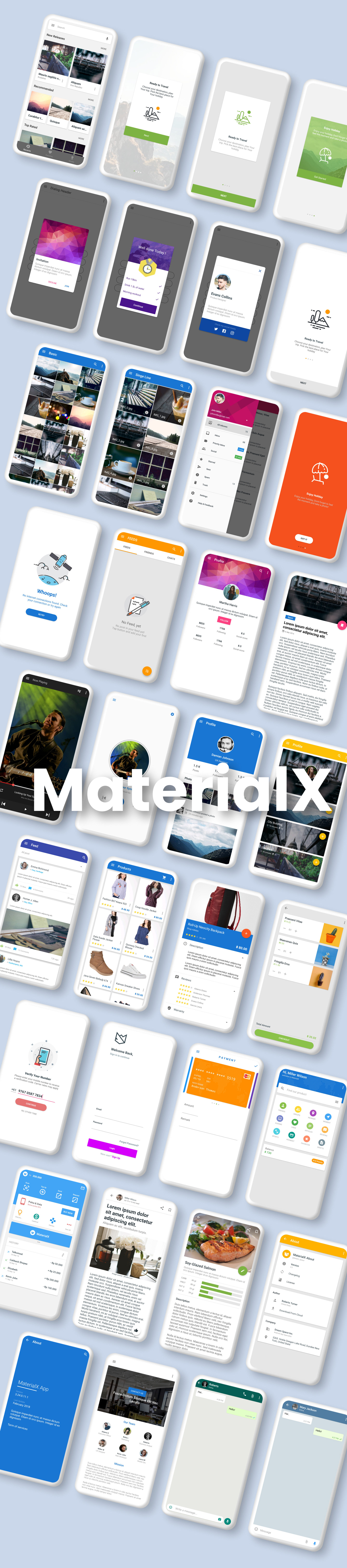 MaterialX - Android Material Design UI 2.8 - 5