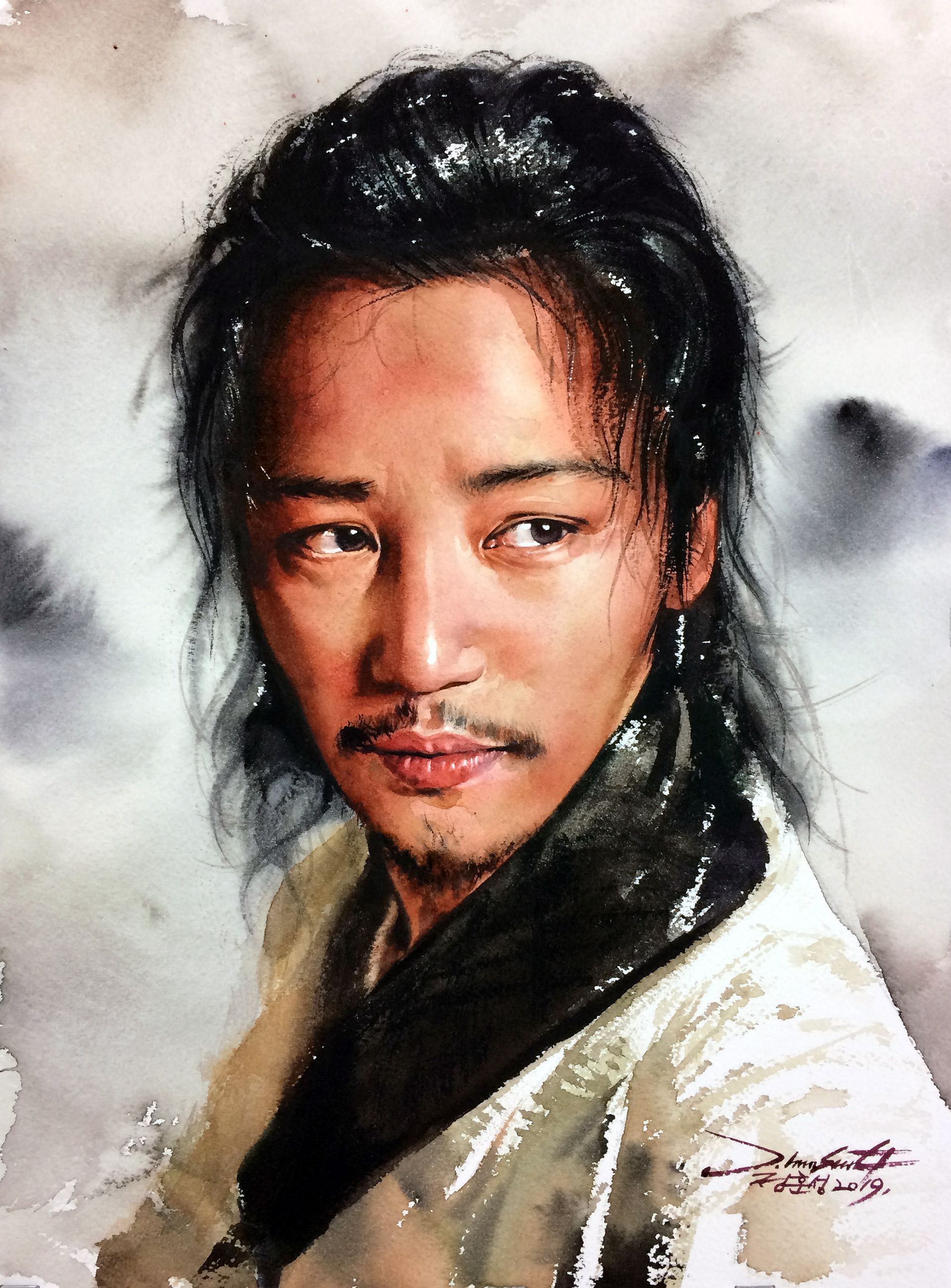 Sung jung. Юнг Хун Сун художник. Корейский художник Чан Хун сон (Jung hun-Sung). Портреты j hunsung. Чан Хун сон художник картины.