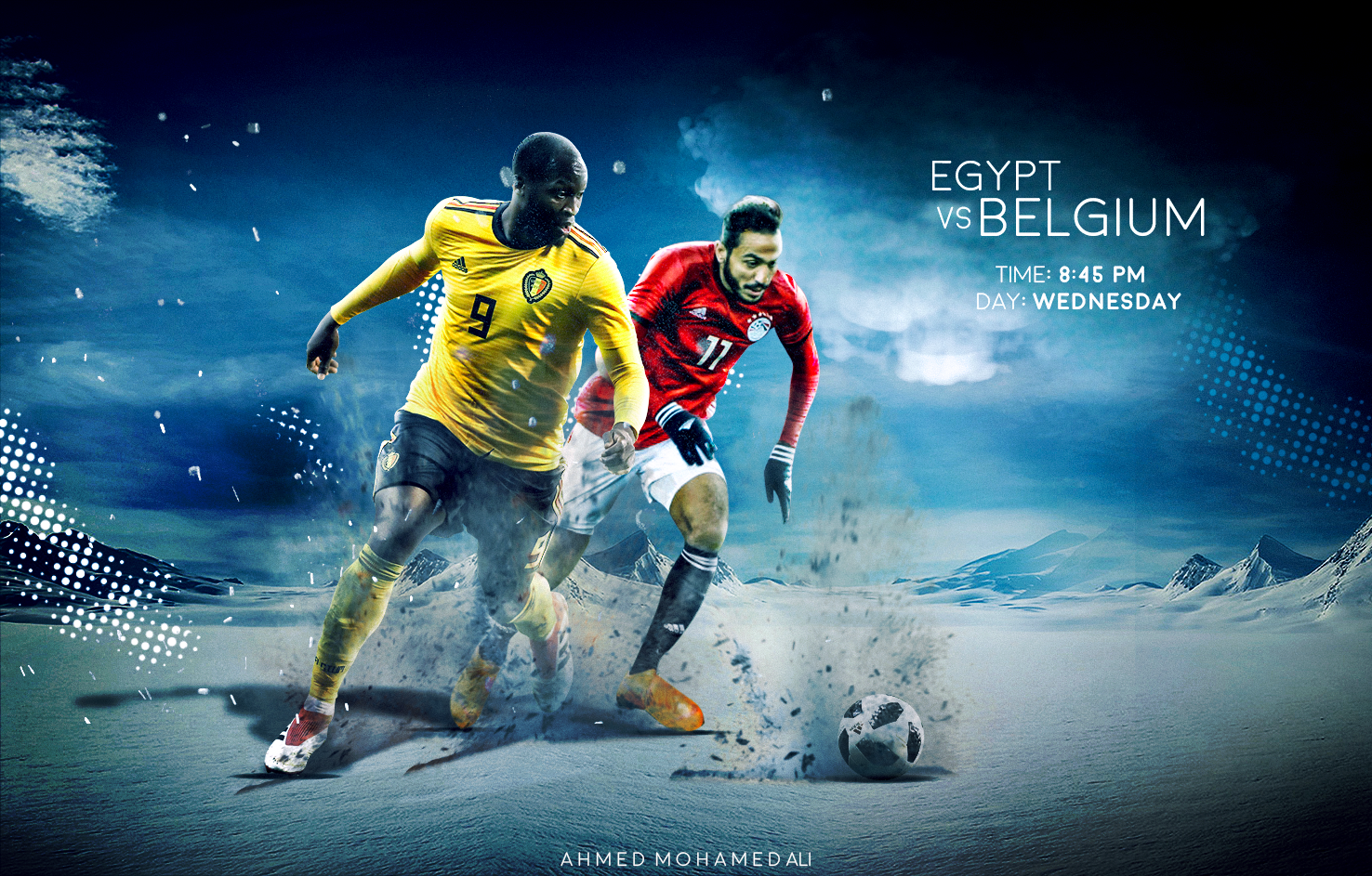 Belgium vs Egypt