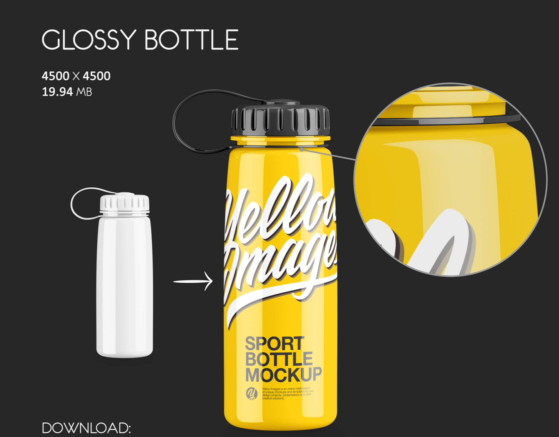 Download Bottle Mockups On Behance Yellowimages Mockups