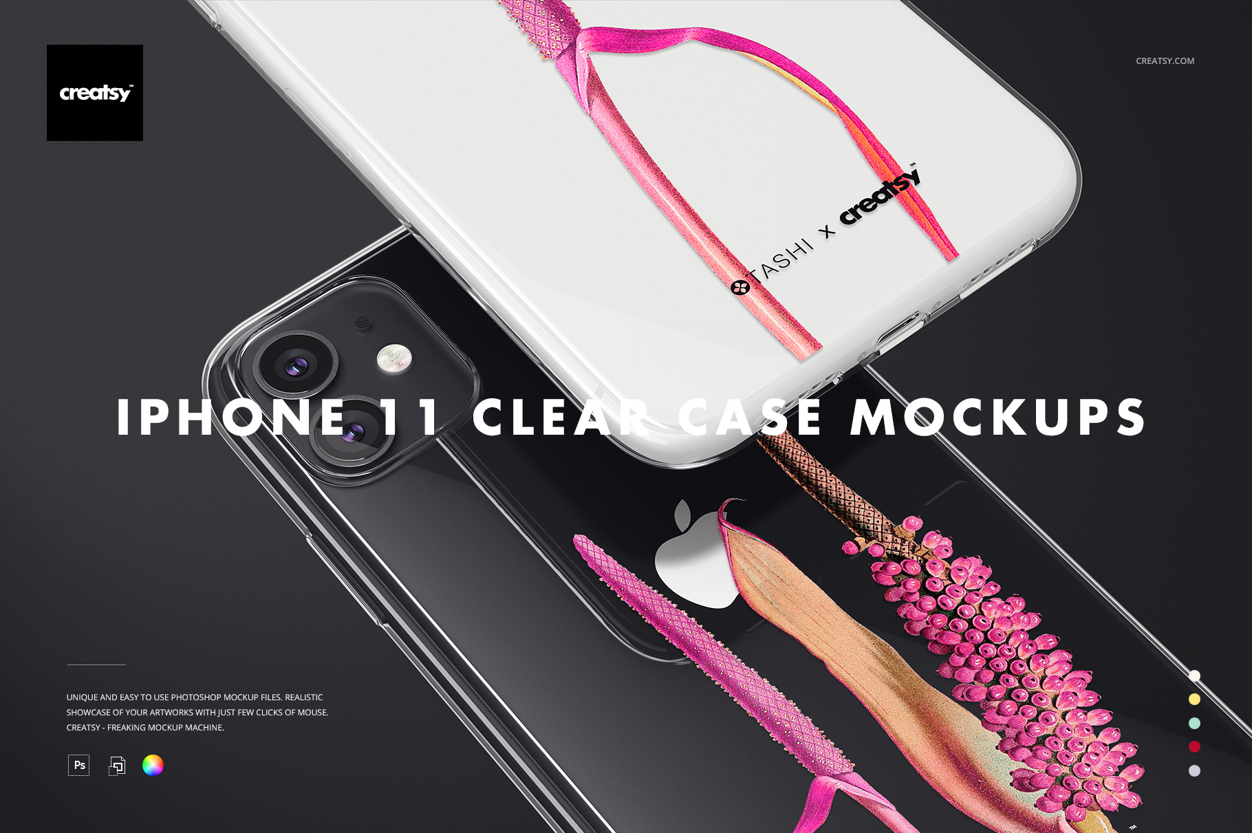 Download Iphone 11 Clear Case Mockup Set On Behance