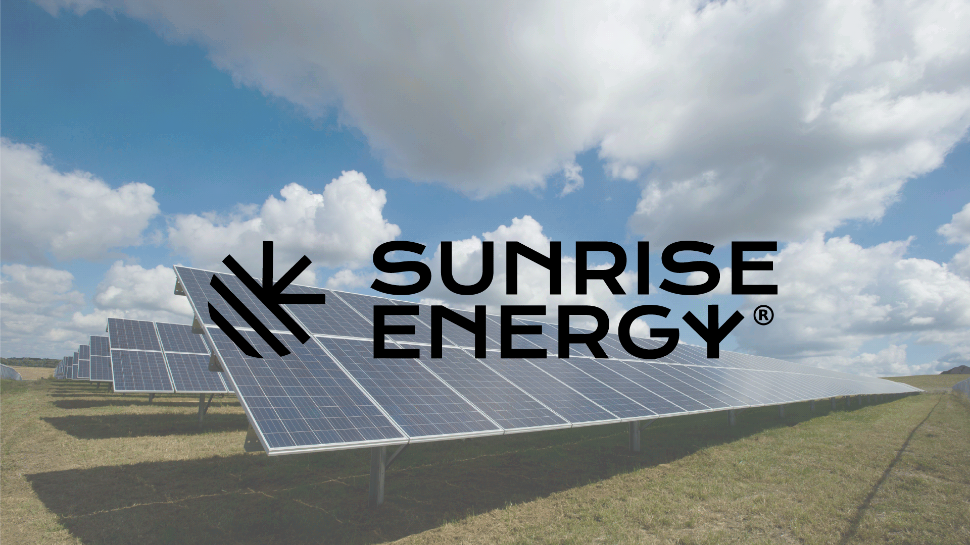 Sunrise energy logo design