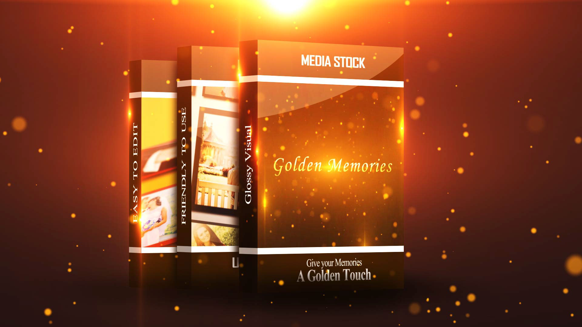Golden Memory. Memory after Template. Memory Motion. Gift a hold, Golden Memories.