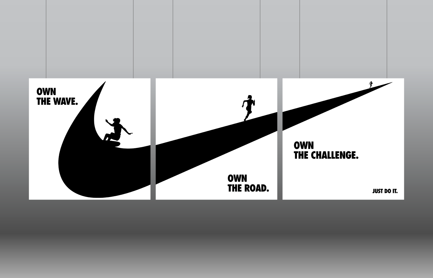 llorar Coincidencia El uno al otro Nike advertising - Just do it on Behance