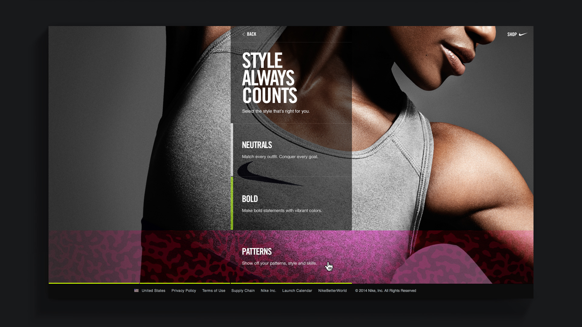 Nike Pro 360 Fit System