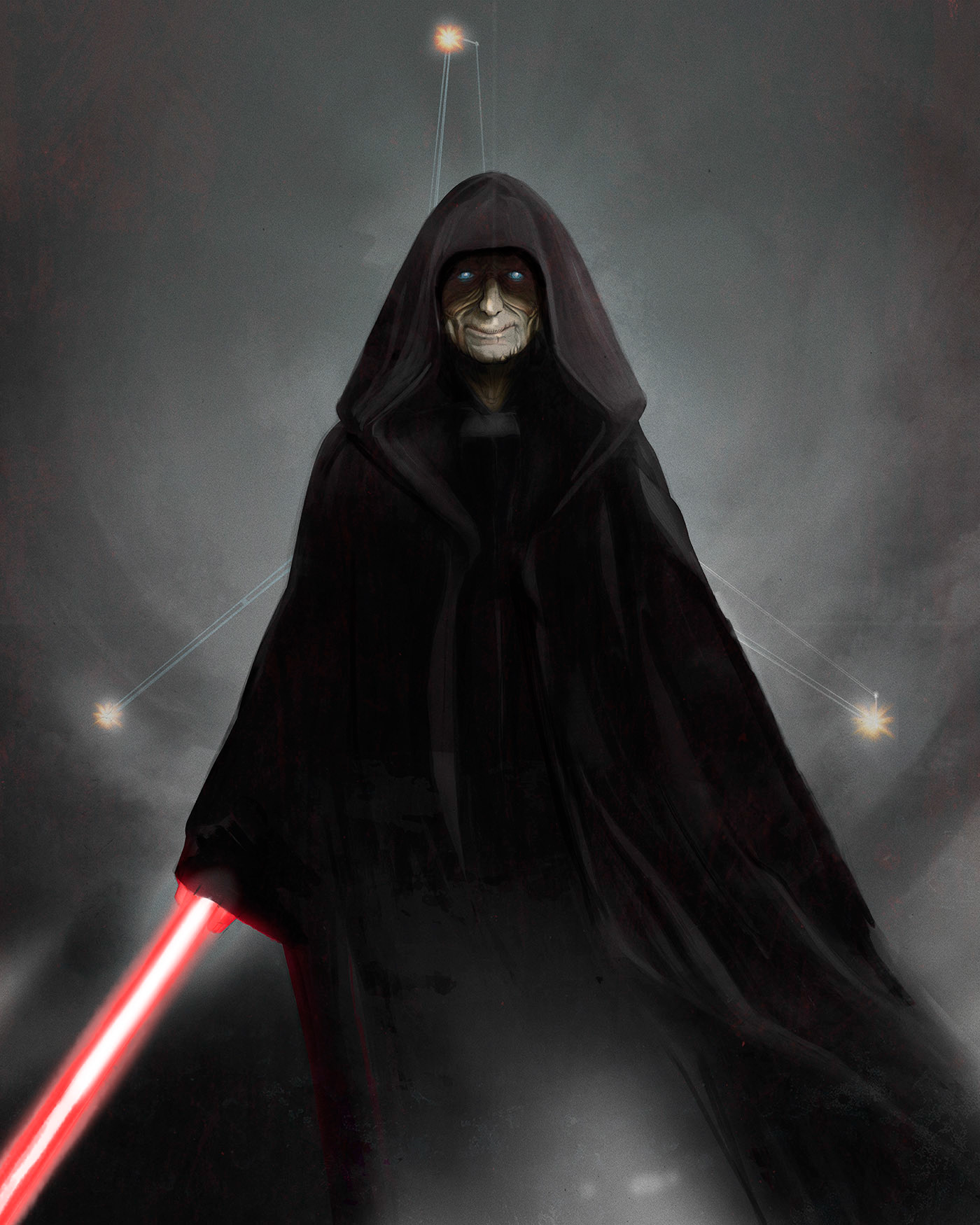 Darth Sidious Palpatine, Star Wars fan art