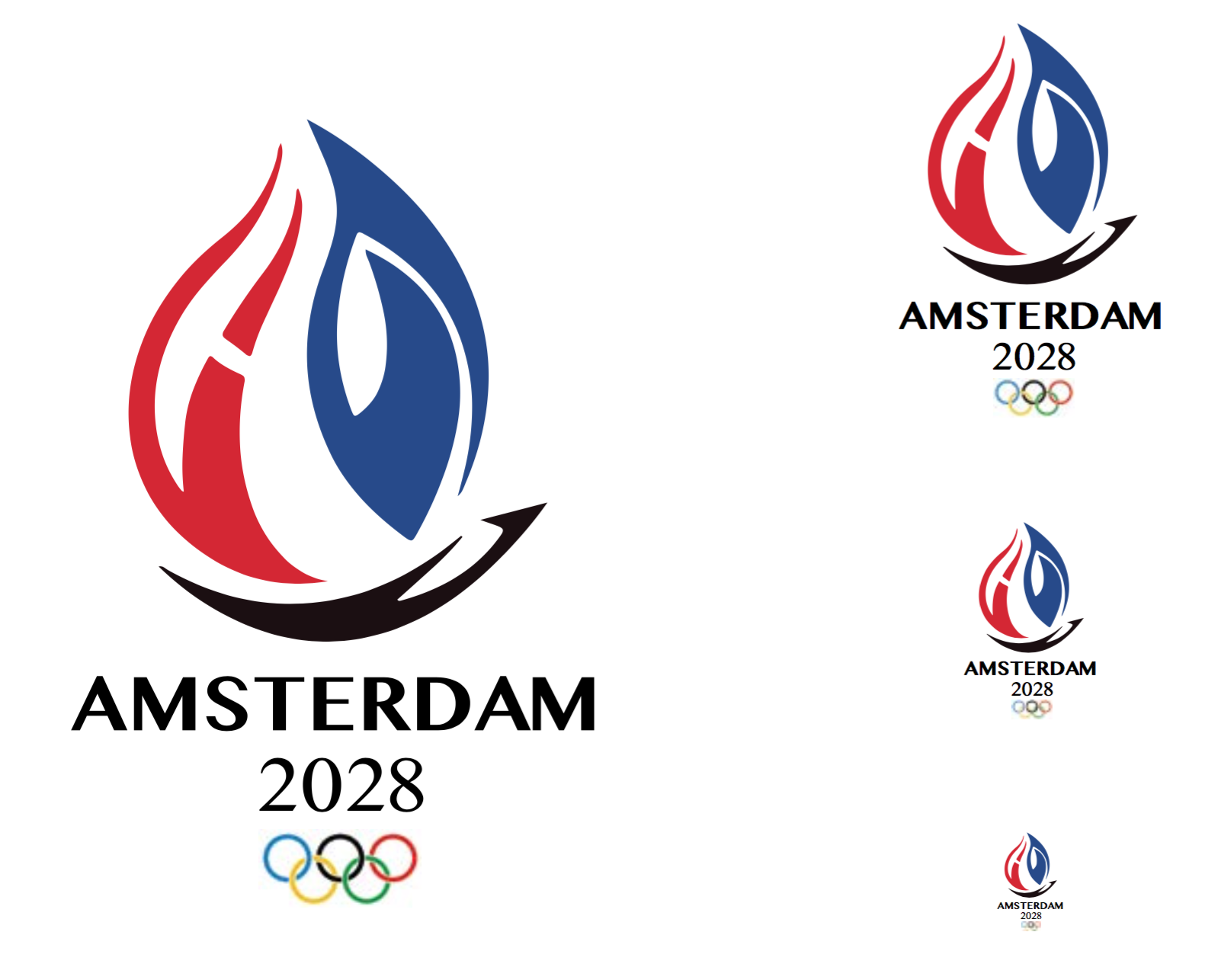 Olympic Logo 2028 Amsterdam on Behance