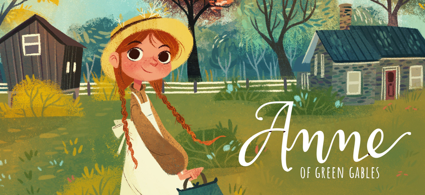 Anne of Green Gables (Book Cover Collection) on Behance