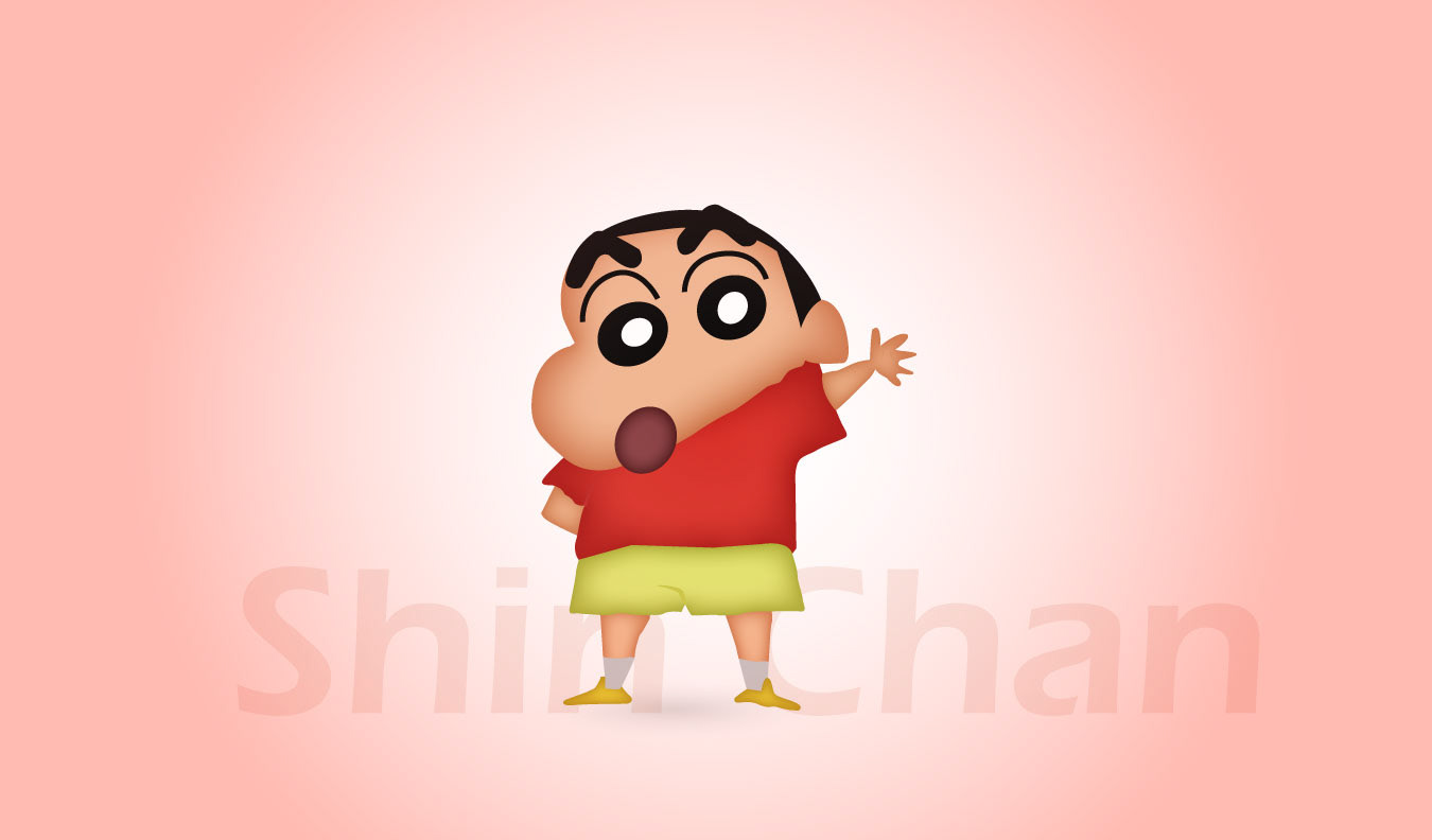 Shinchan Cartoon Characters Illustration on Behance