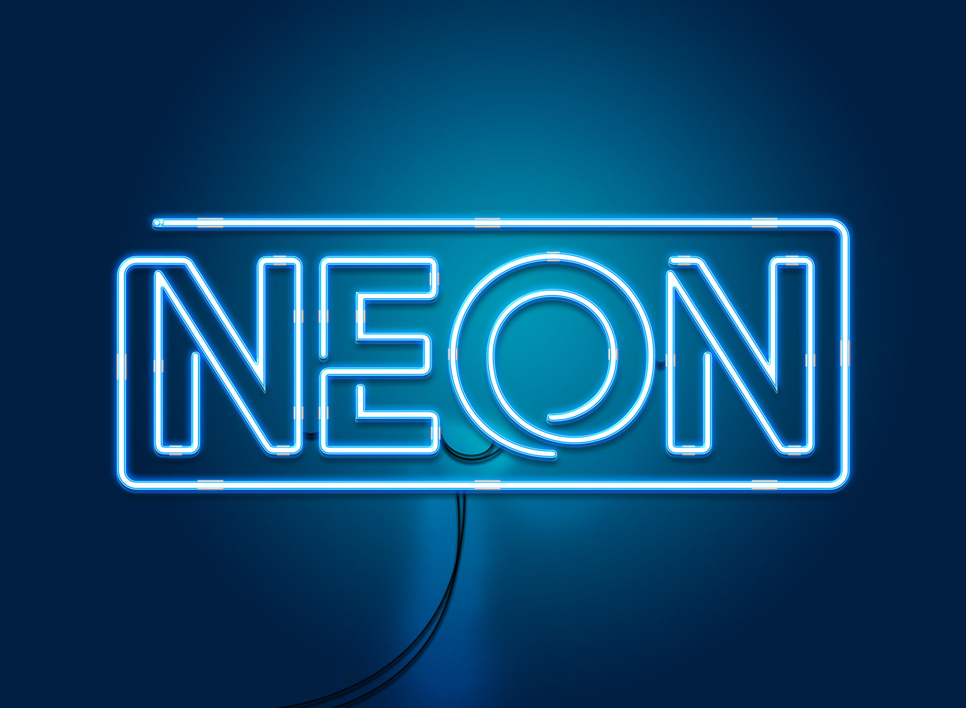 Neon Free Font On Behance