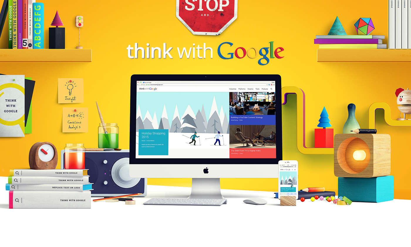Think With Google: Infographic Series on Behance