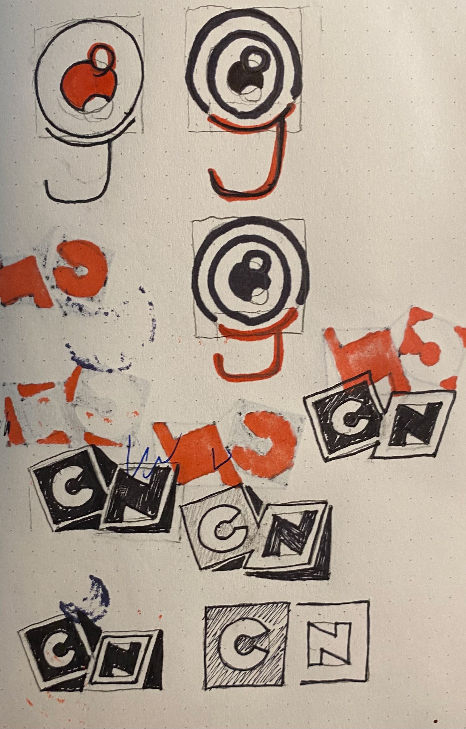 Cartoon Network fan logo-design sketches | Behance