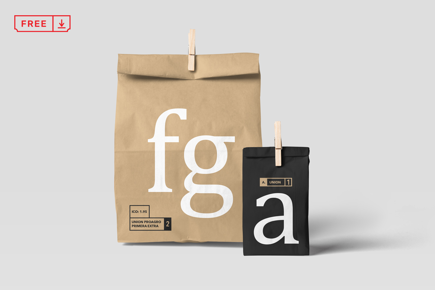 Download Free Paper Bag Mockup On Behance