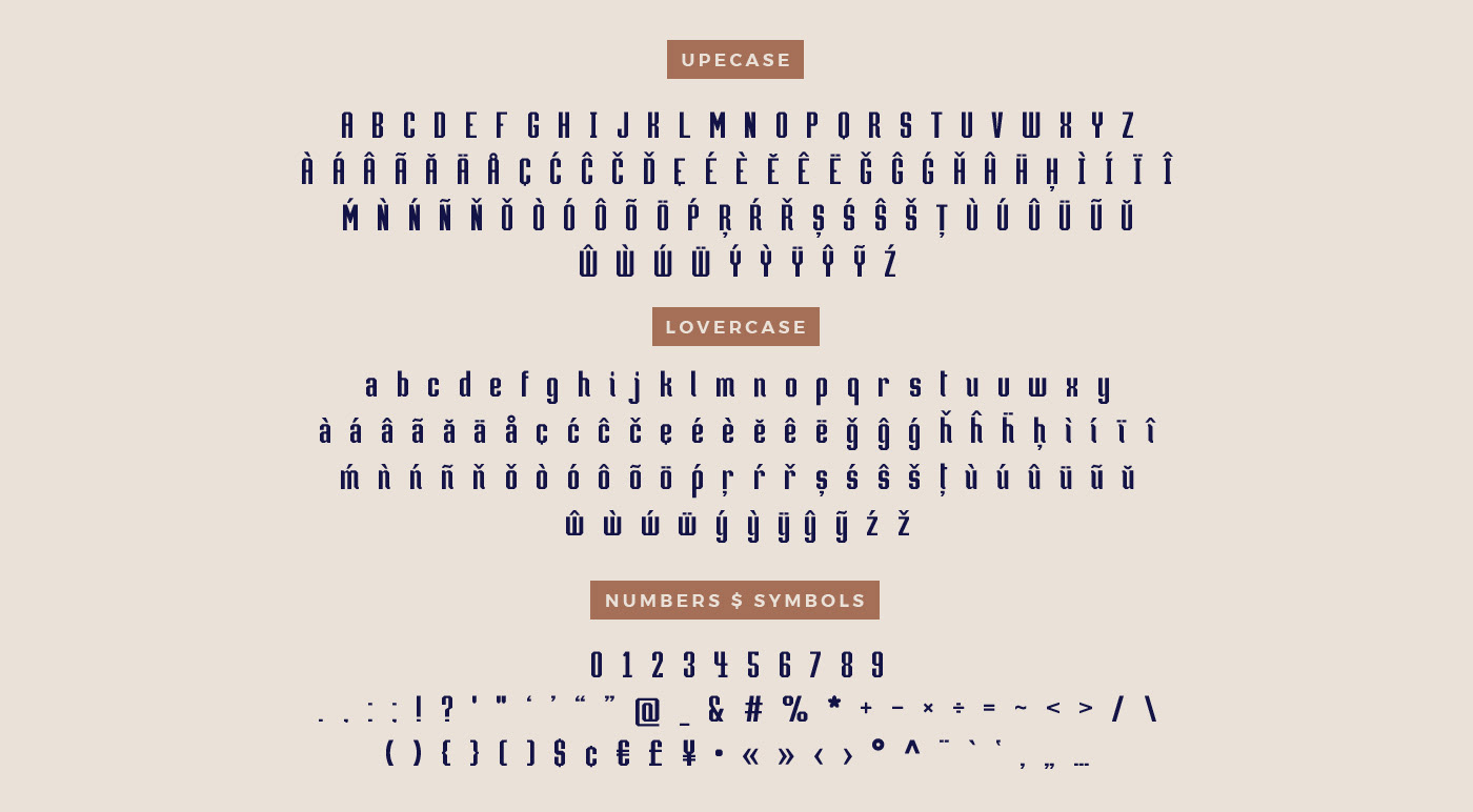 Hammerhead Typeface On Behance