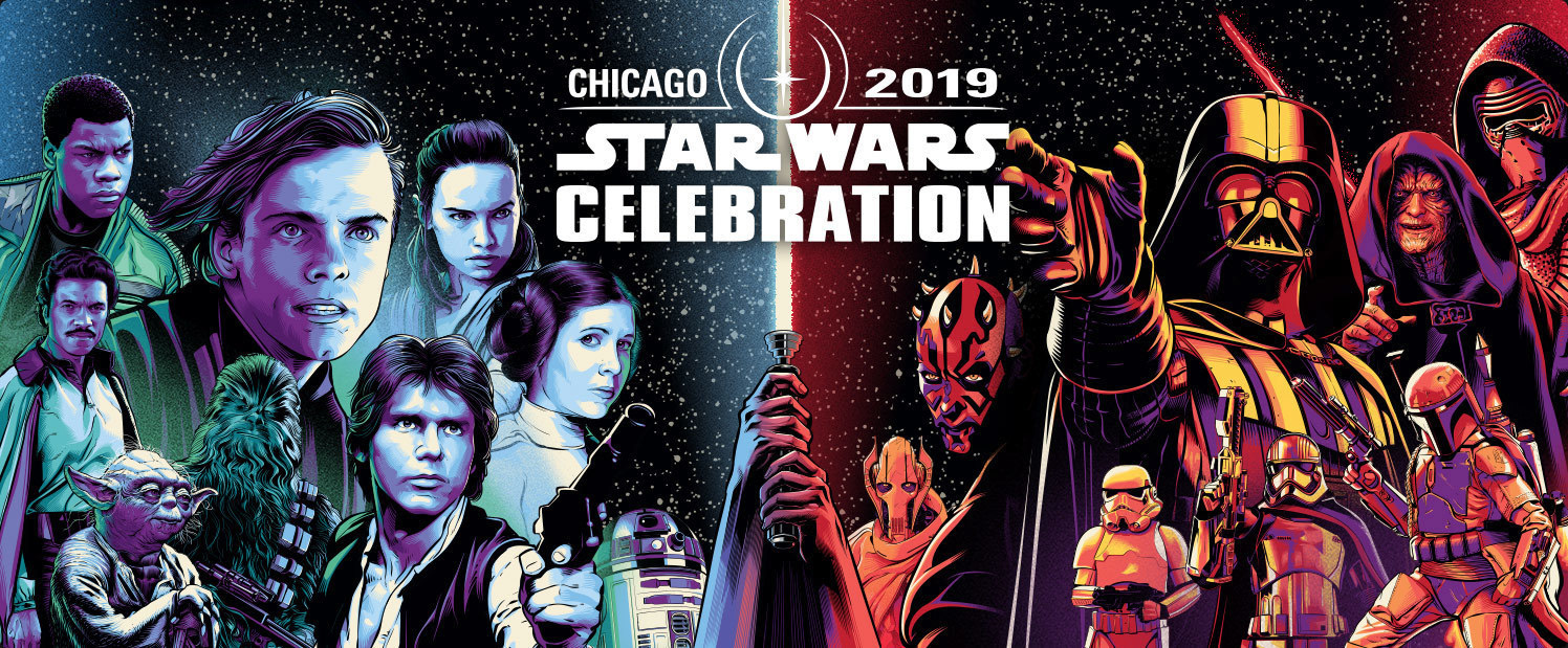 Star Wars Celebration 2020 Key Art Poster 16x24 NEW Sold Out 