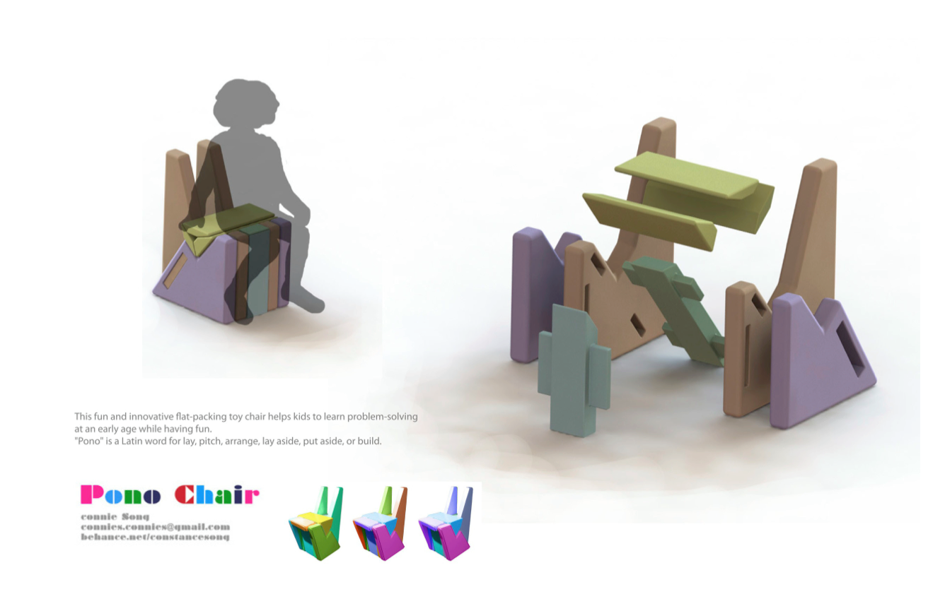 Pono Chair Learn To Play Play To Learn On Behance