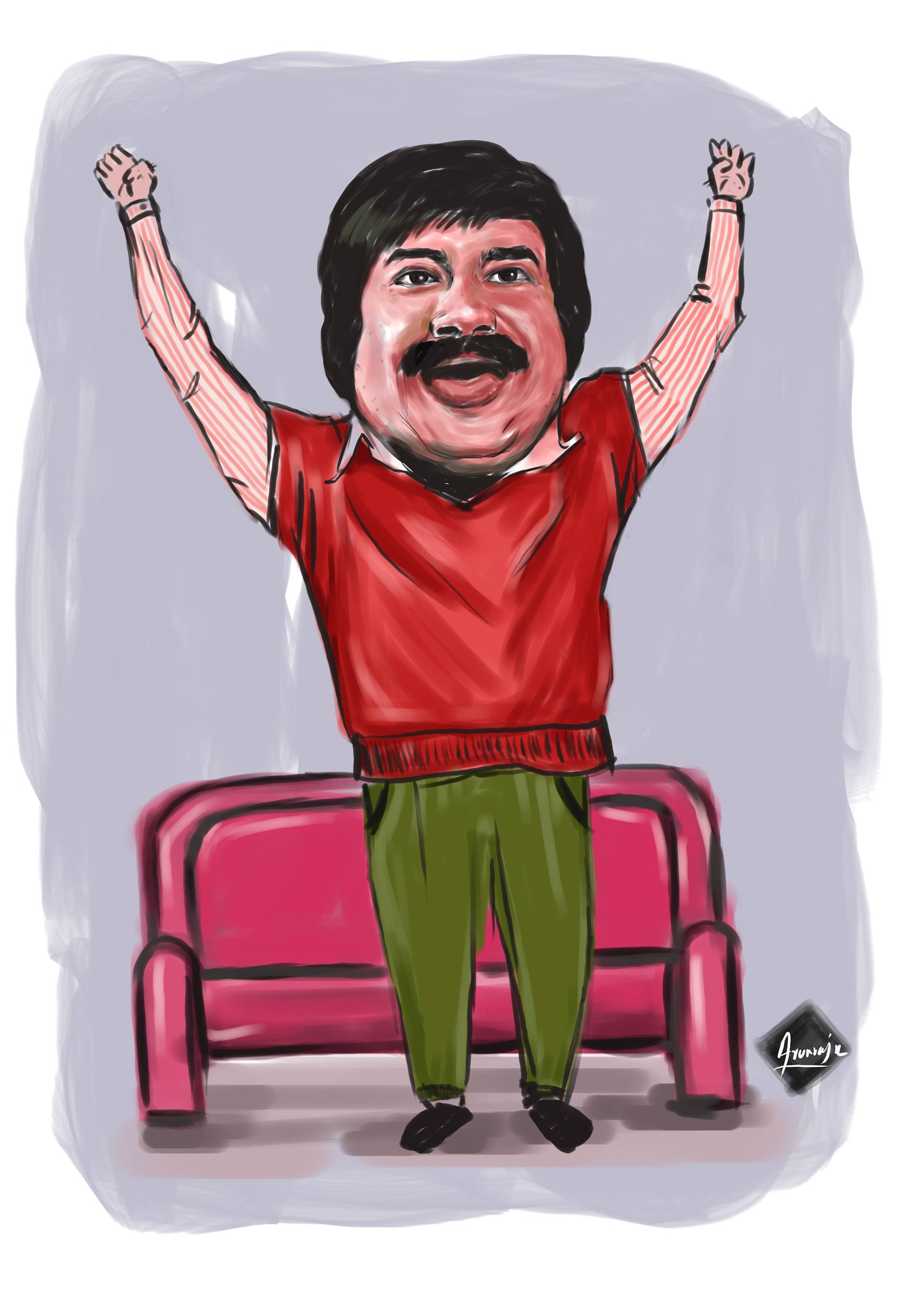 Malayalam actors_caricature on Behance