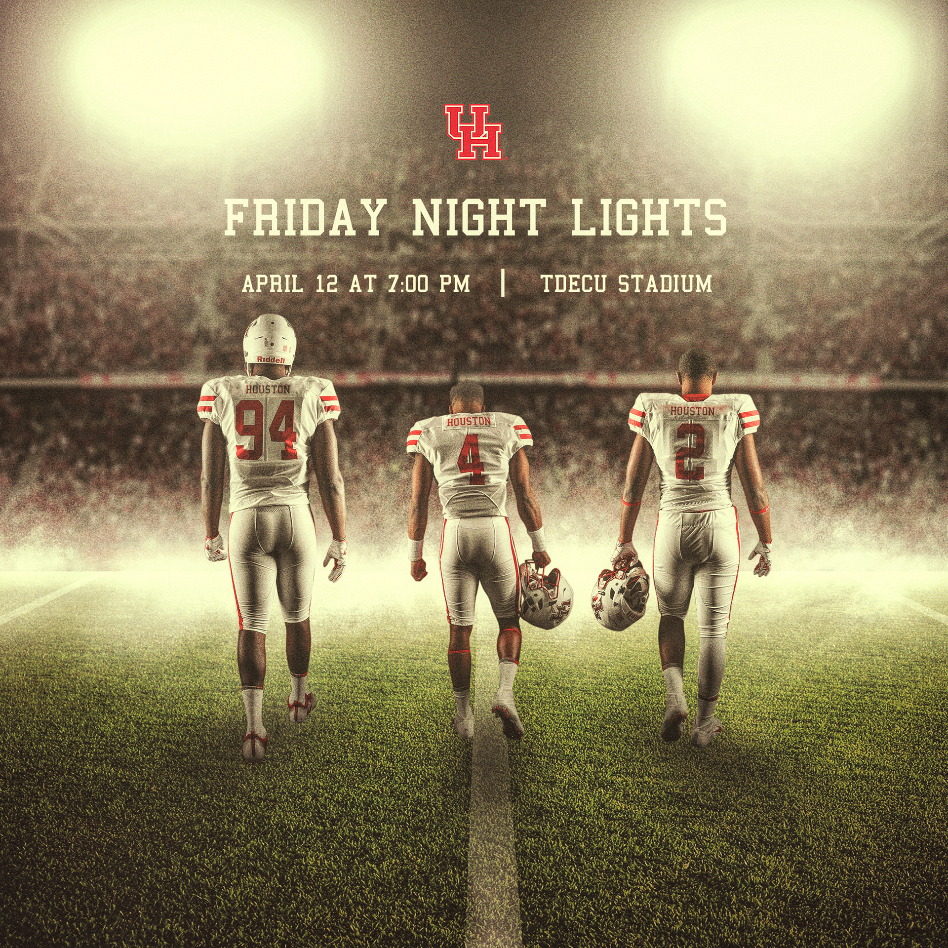 UH houston cougars NCAA Nike college football Sports Design friday night li...