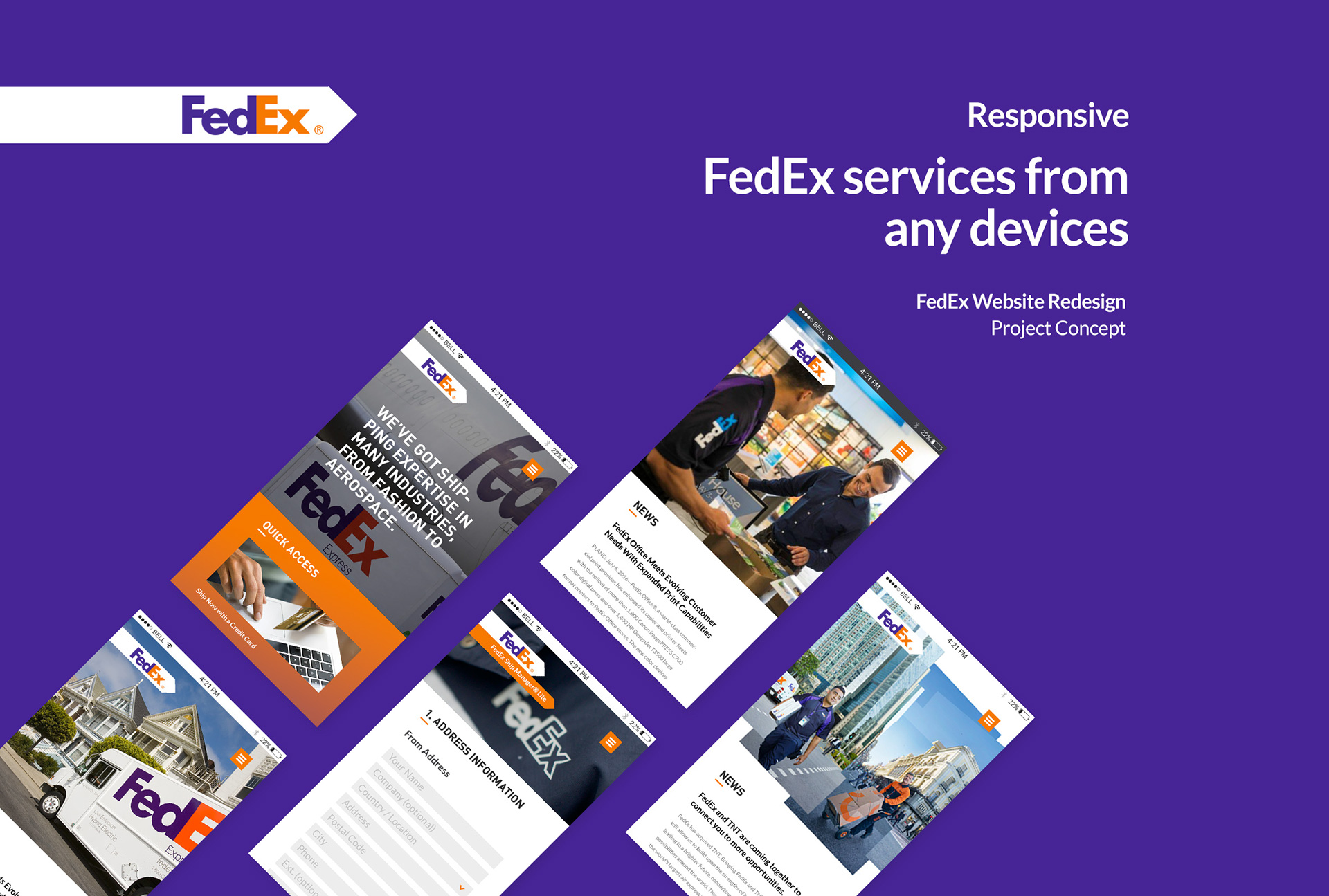 Fedex Brochure Template