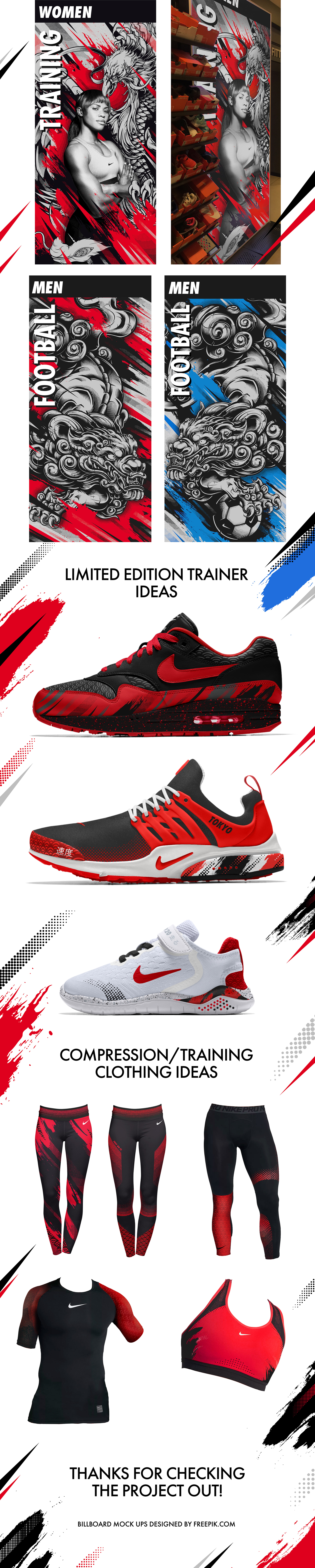 Be Legendary. Nike Branding Concept for Tokyo 2020