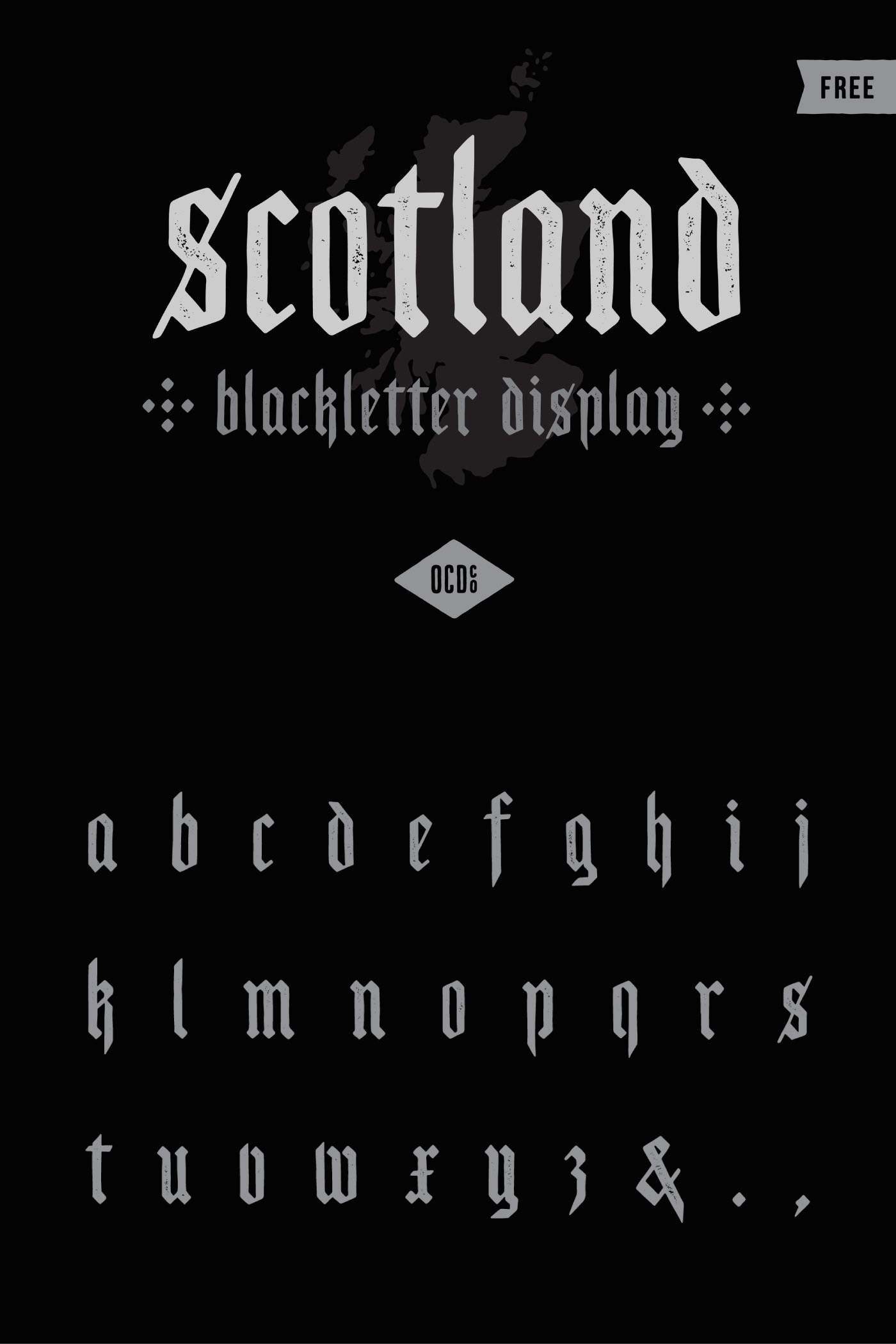 Scotland - phông chữ cổ điển đen miễn phí trên Behance, là sự kết hợp hoàn hảo giữa tính cổ điển và sự ấn tượng. Với phông chữ này, bạn có thể tạo ra những thiết kế tuyệt vời cho những sản phẩm Giao thương chuyên nghiệp nhất. Tải về miễn phí ngay hôm nay để trải nghiệm!