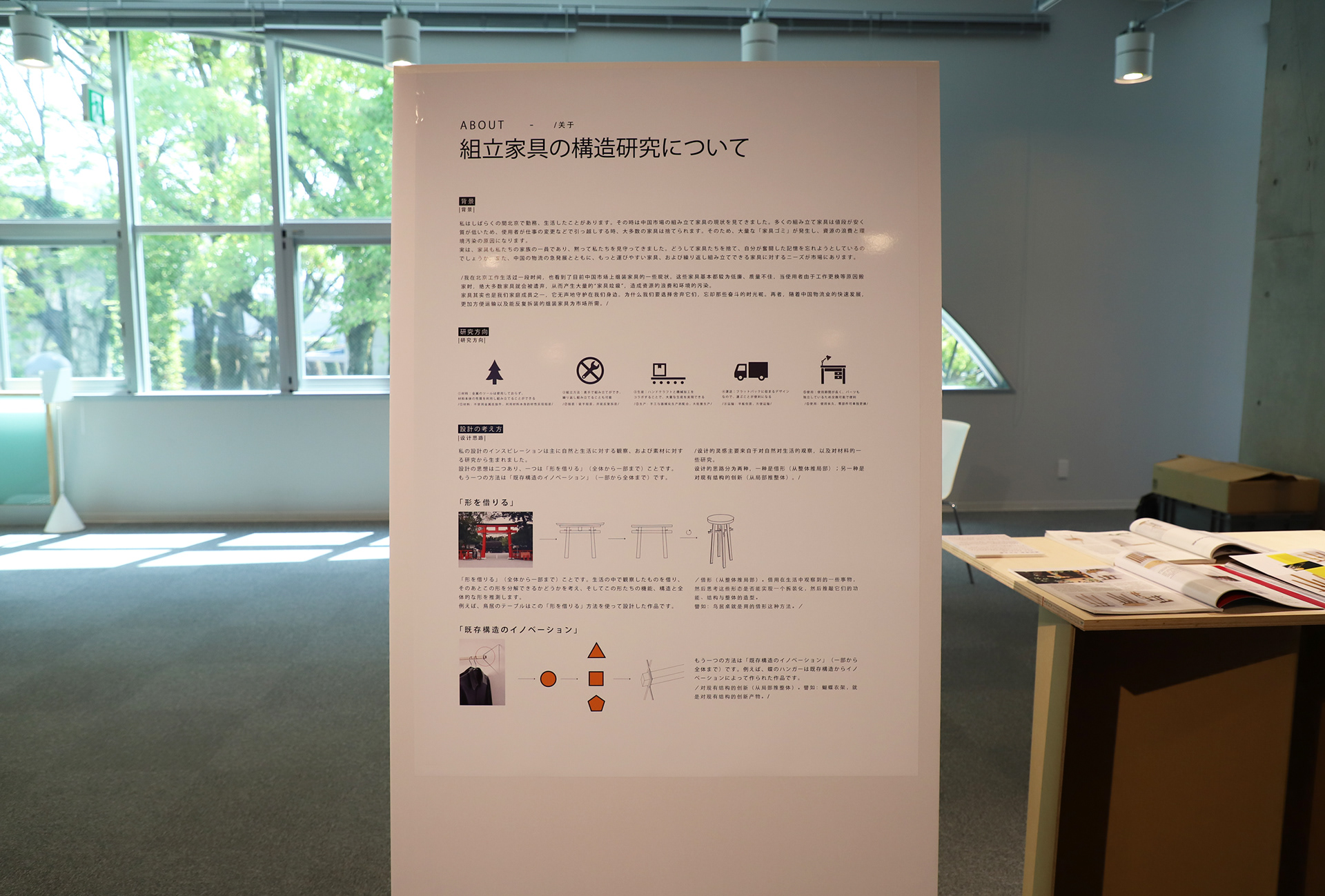 木と糸の組立家具展assembled Furniture Exhibition On Behance