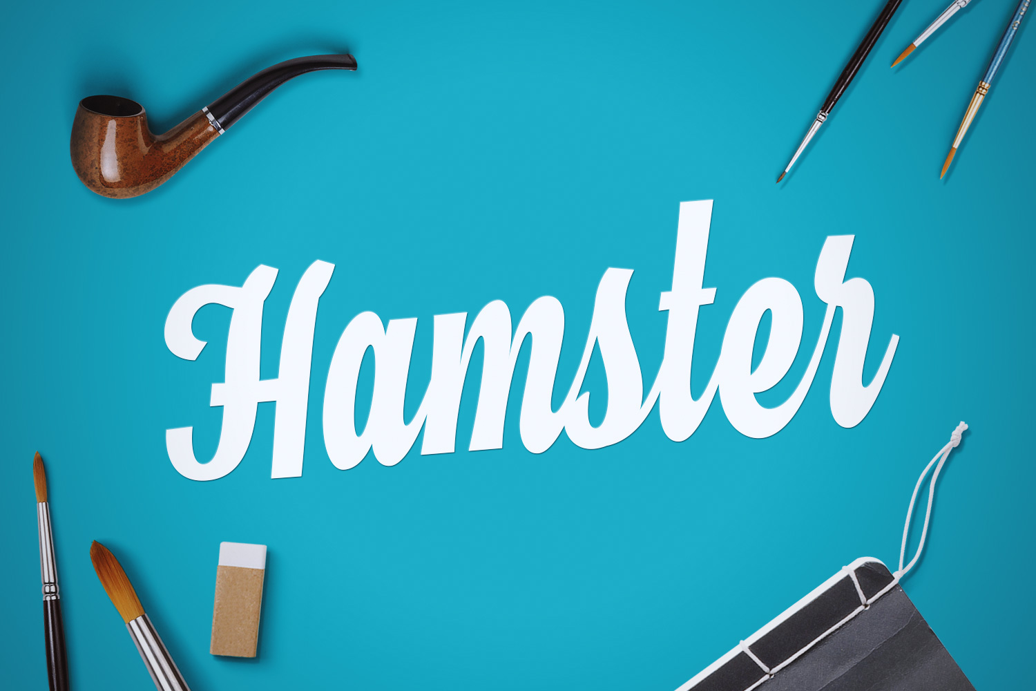 Hamster Script (Free Font)