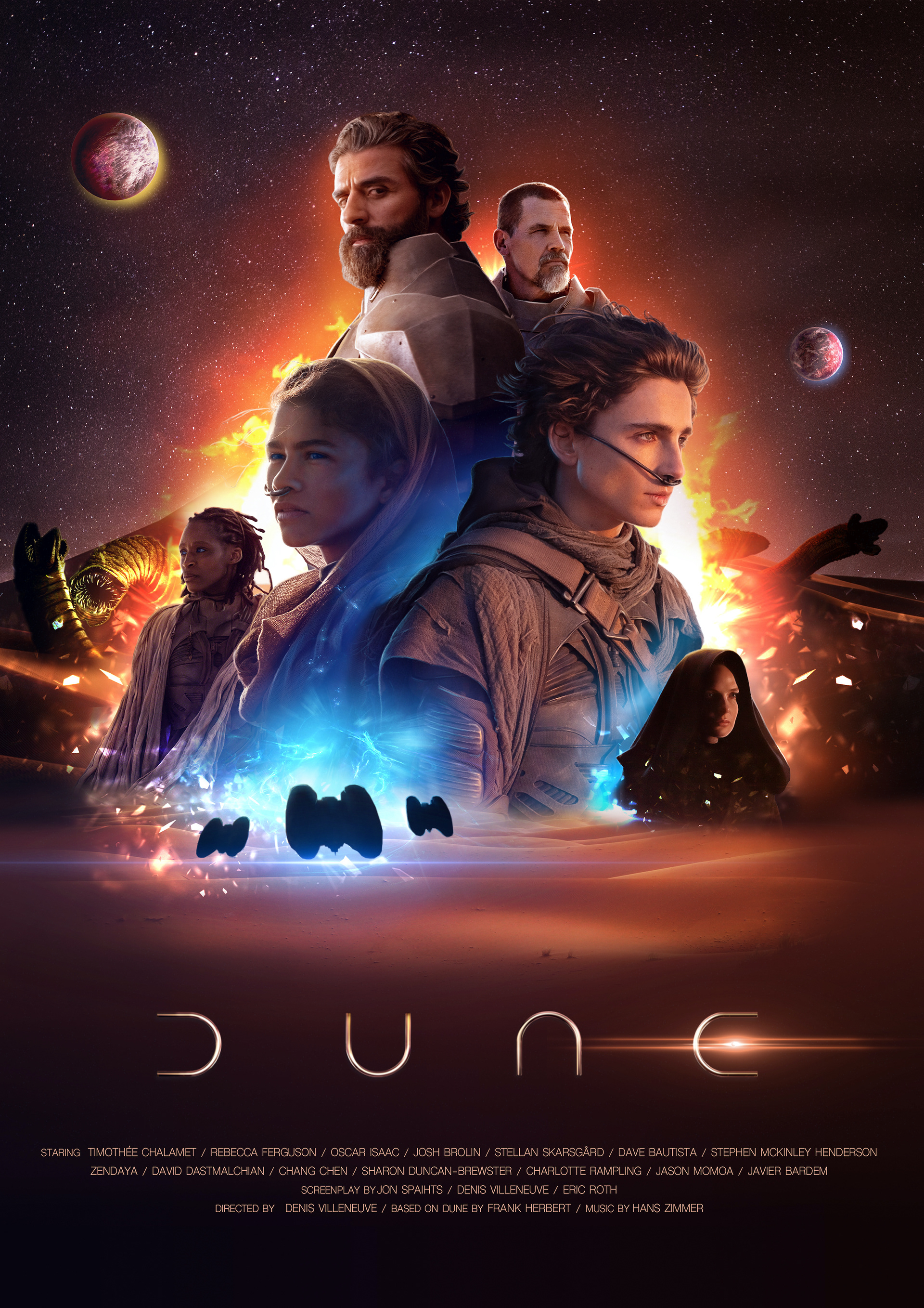 Dune. Movie poster. on Behance