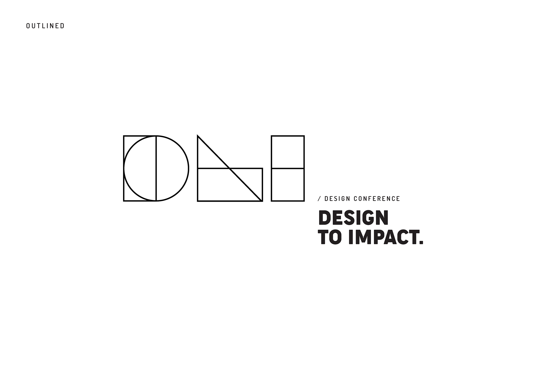 DESIGN TO IMPACT / Design Conference 2018 on Behance
