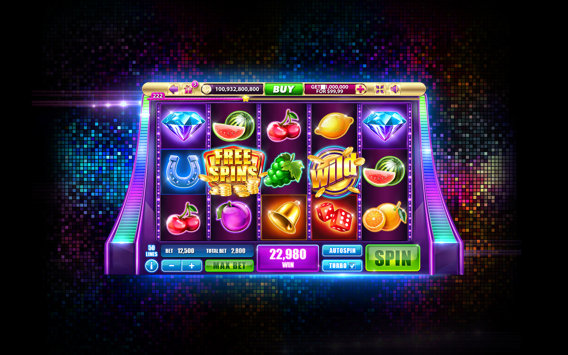Different slot machines on Behance