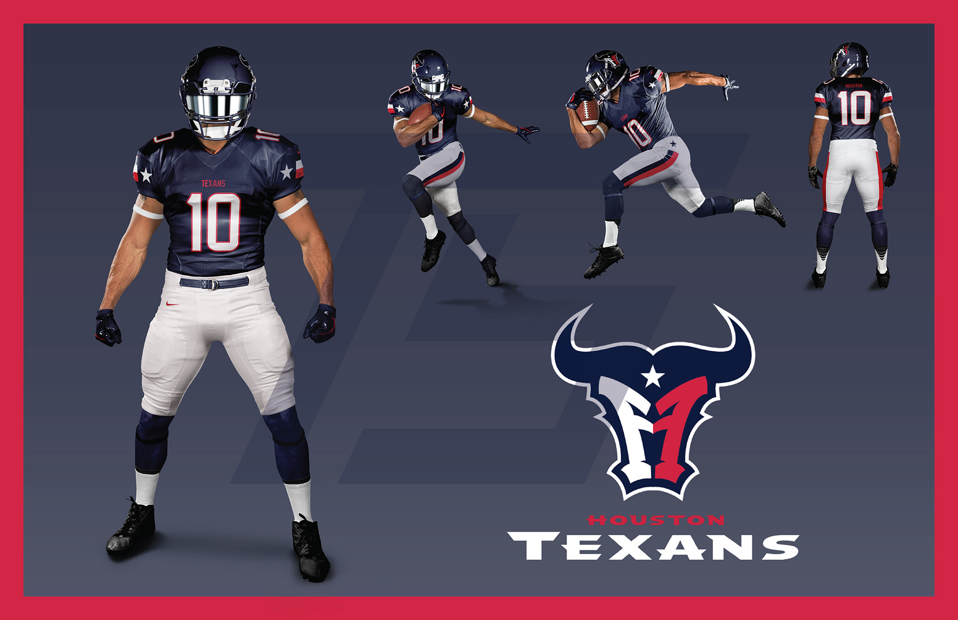 Houston Texans Uniform Redesigns