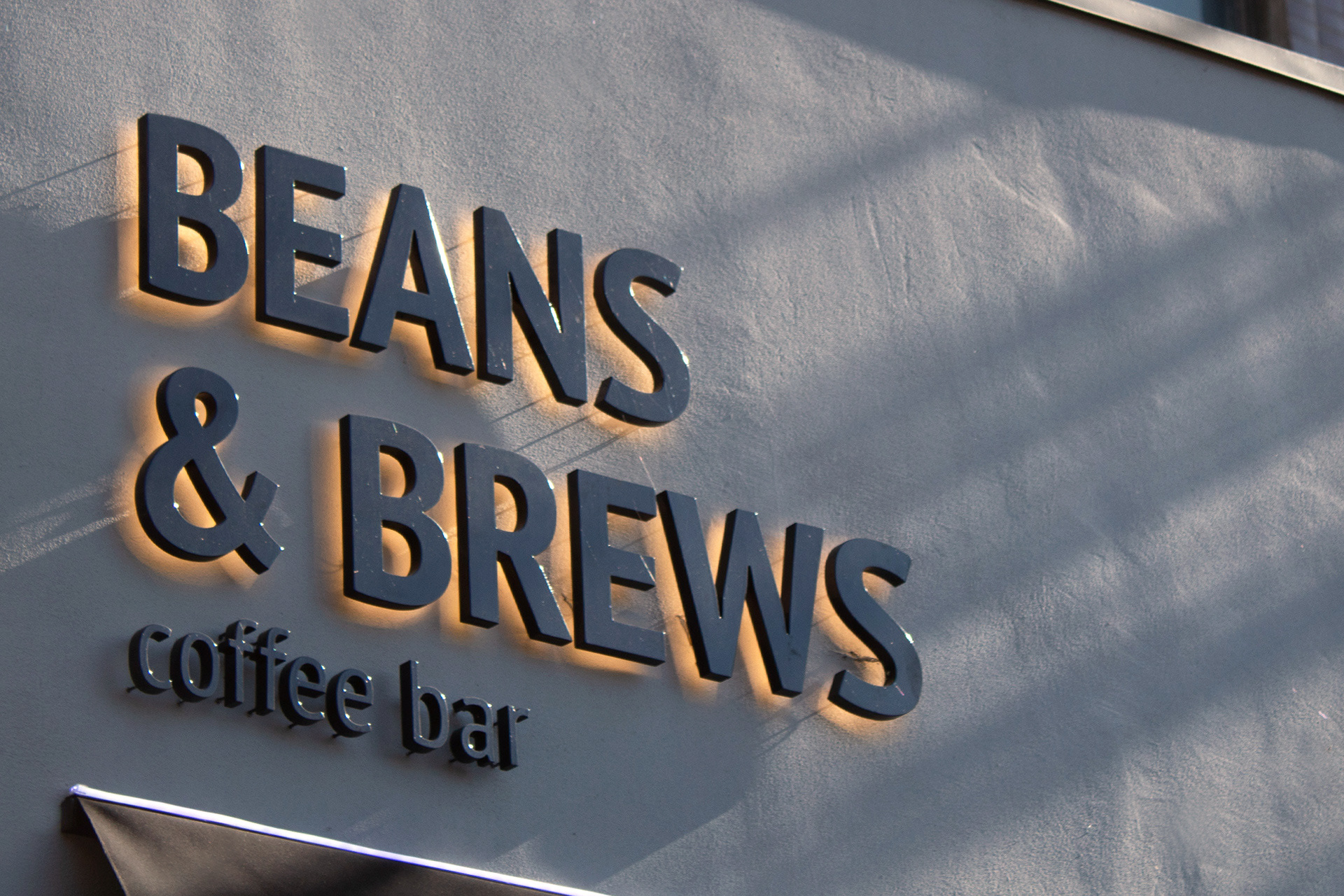 Beans & Brews Coffee Bar Branding By Canape Agency