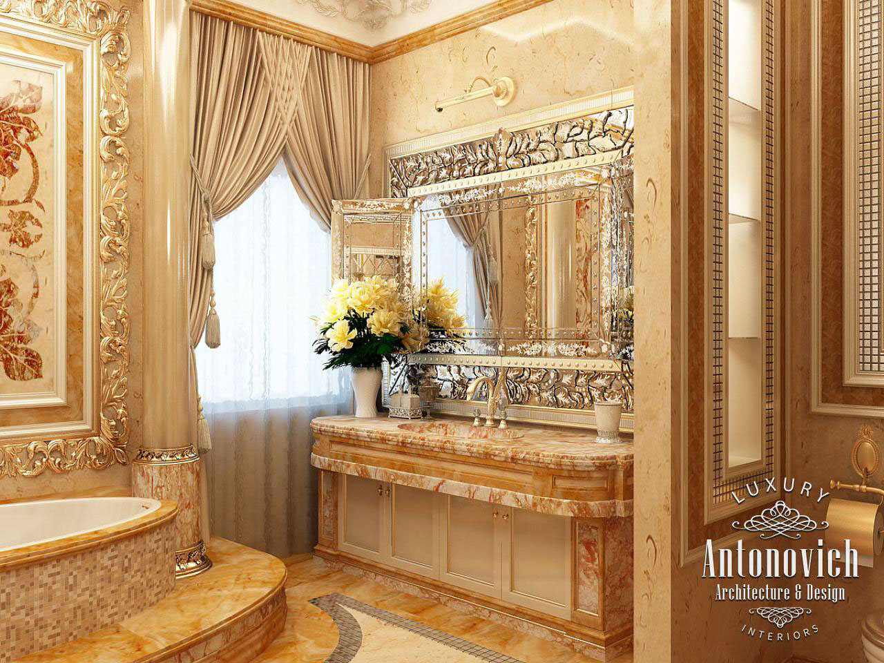 Bathroom Design Dubai Antonovich Design On Behance