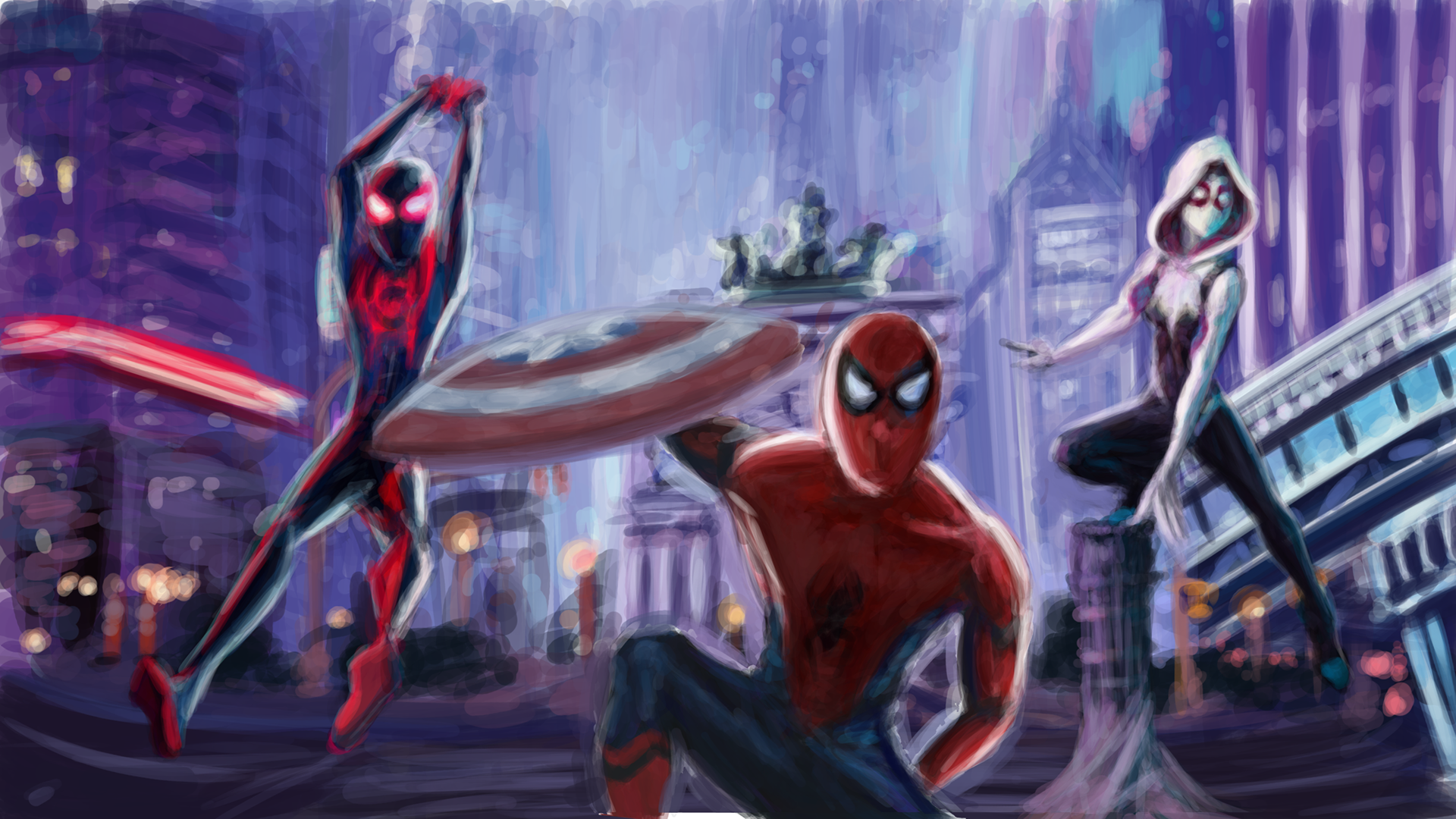 25. Spider-Man: Into the Spider-Verse Fanart. 