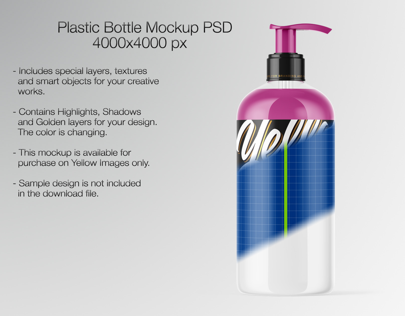 Download Plastic Bottles Mockups On Behance PSD Mockup Templates
