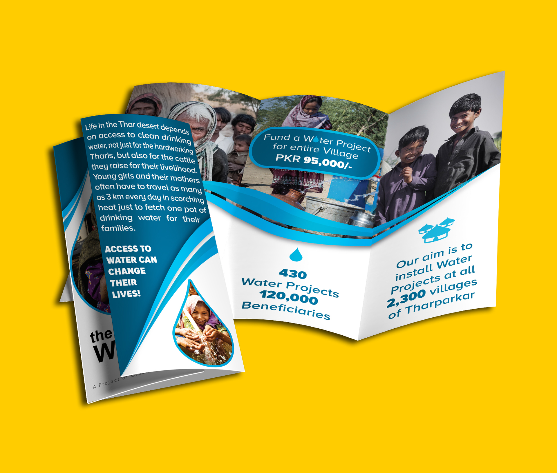 NGO or Charity Brochure Designs  Behance In Ngo Brochure Templates