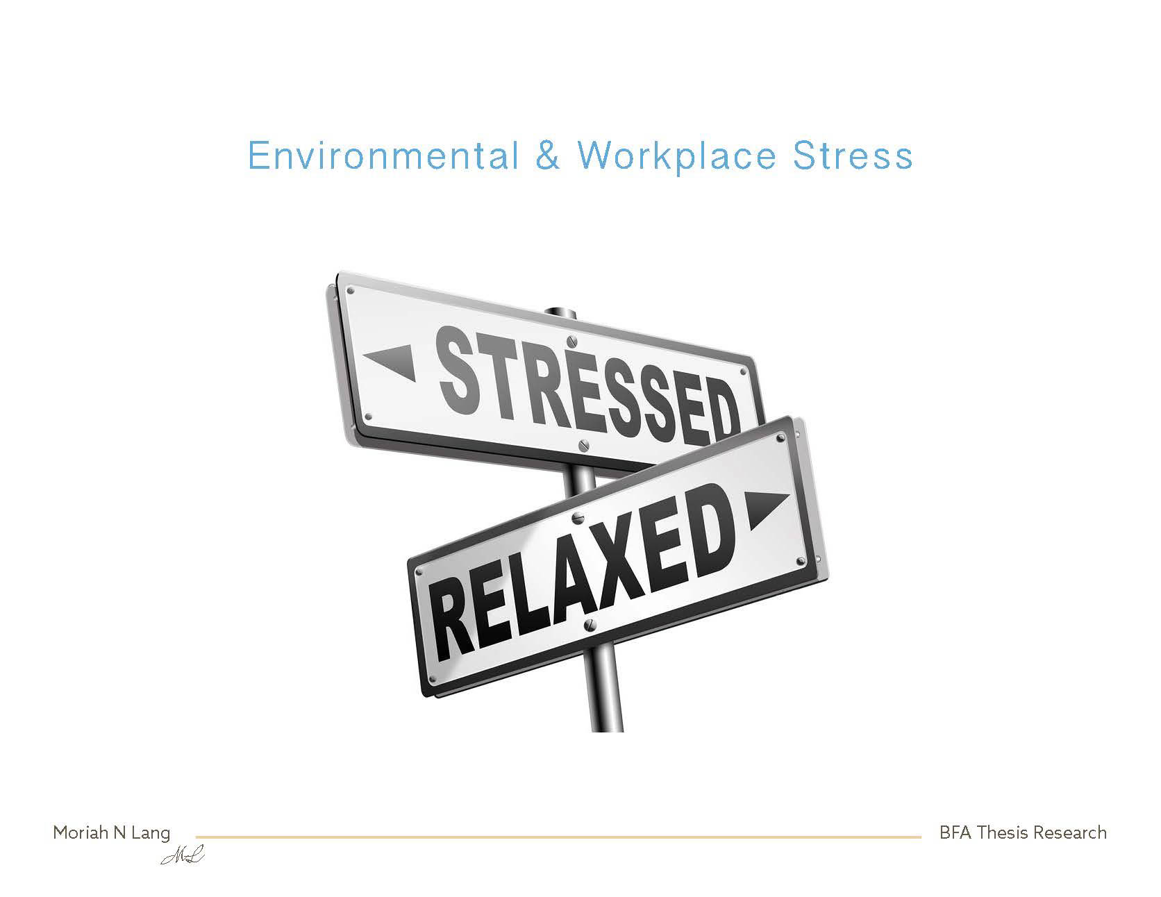 master thesis stress management