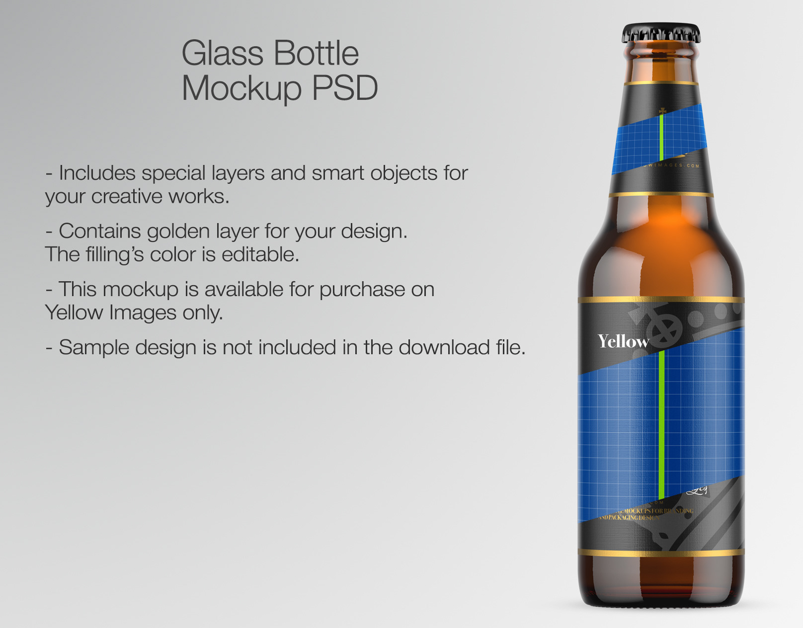 Download Glass Bottles Mockups On Behance Yellowimages Mockups