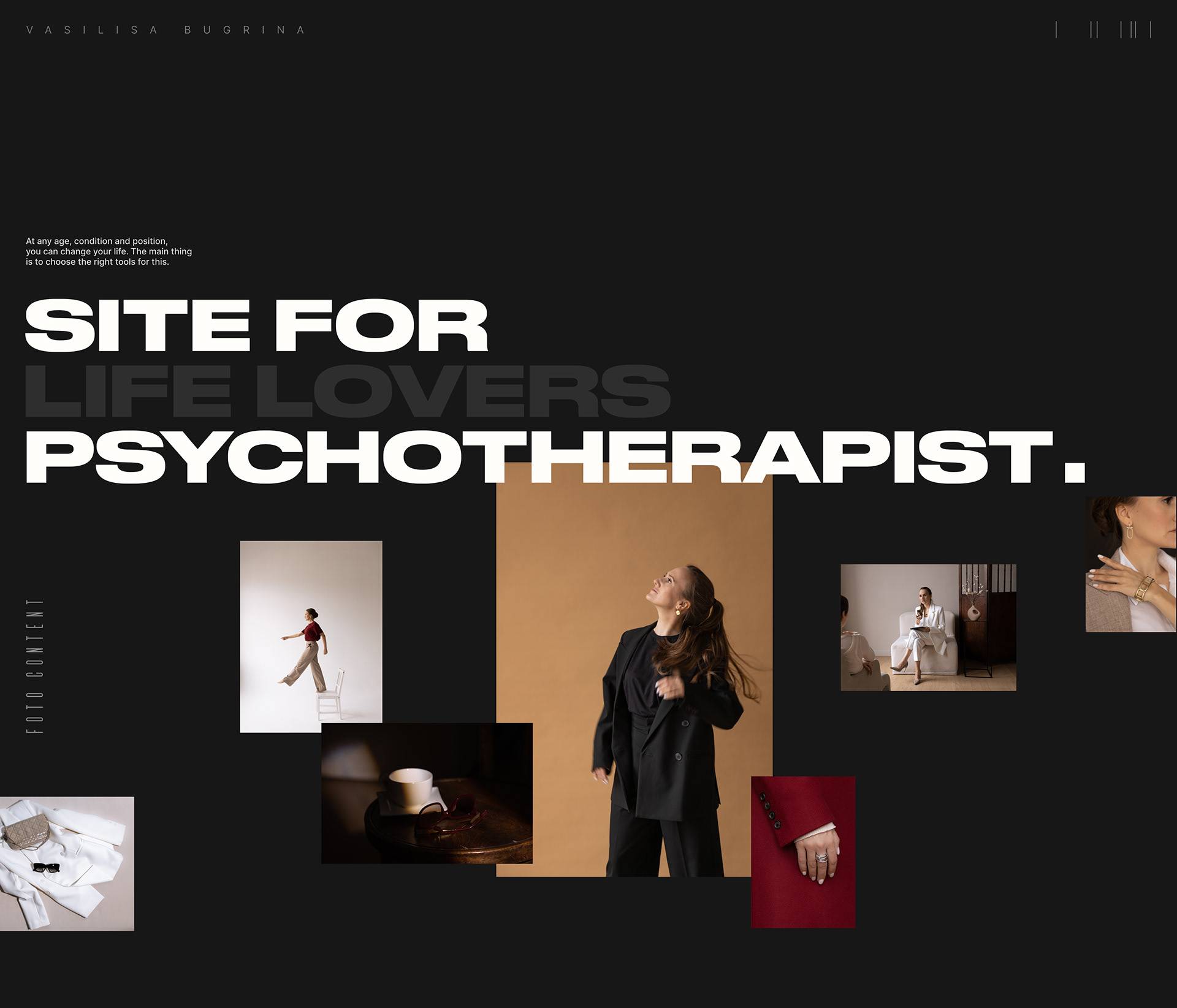 Website for psychotherapist
