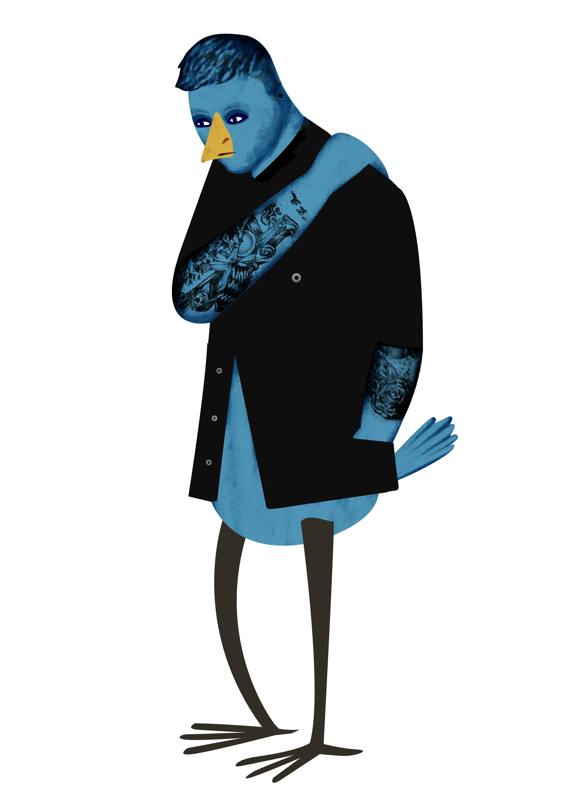 Character design for The Fact on Behance