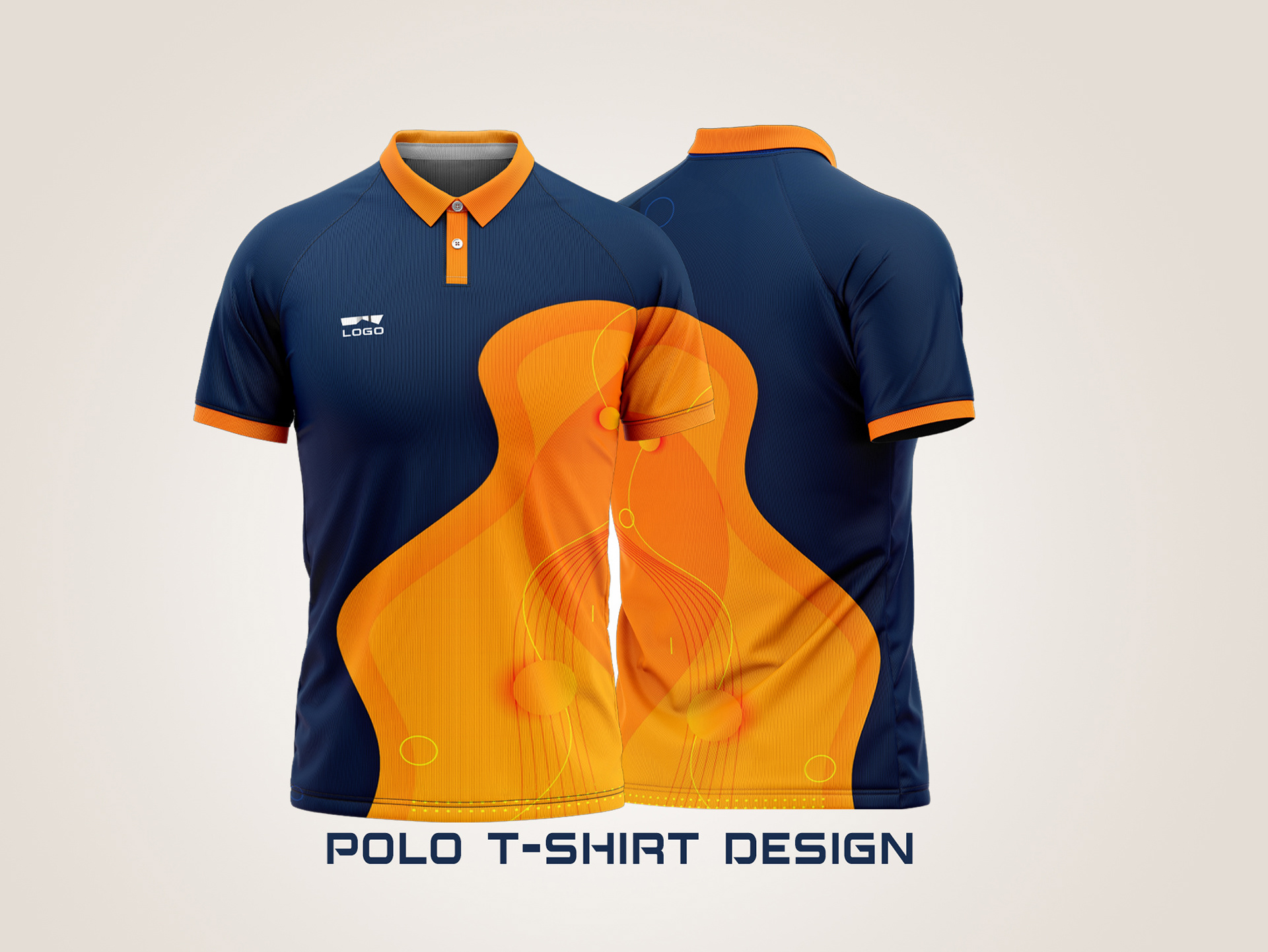 Polo T-Shirt Design Front And Back Part Design on Behance