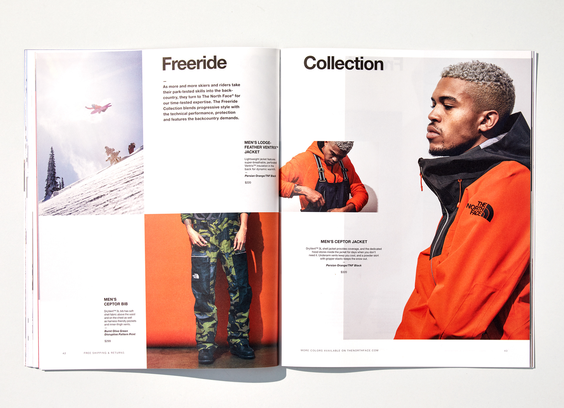 Art Direction for the North Face Winter Catalog (2018)