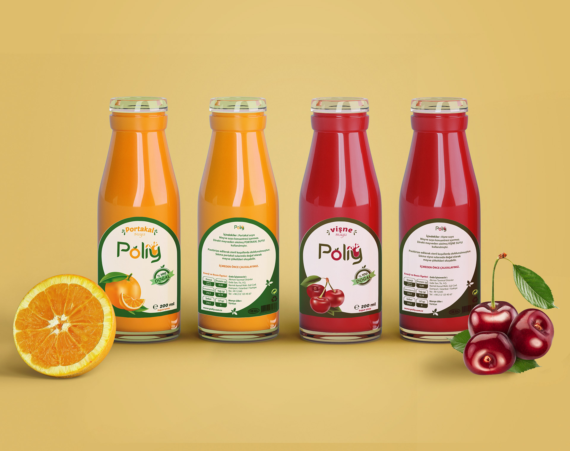 Juice Label Design