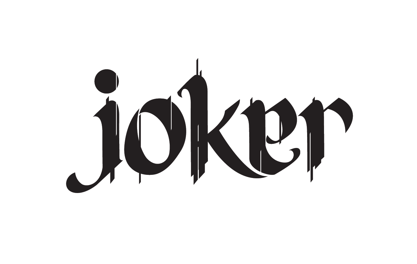 Handwriting Joker Font Style / 1 style available download zip (45 kb ...