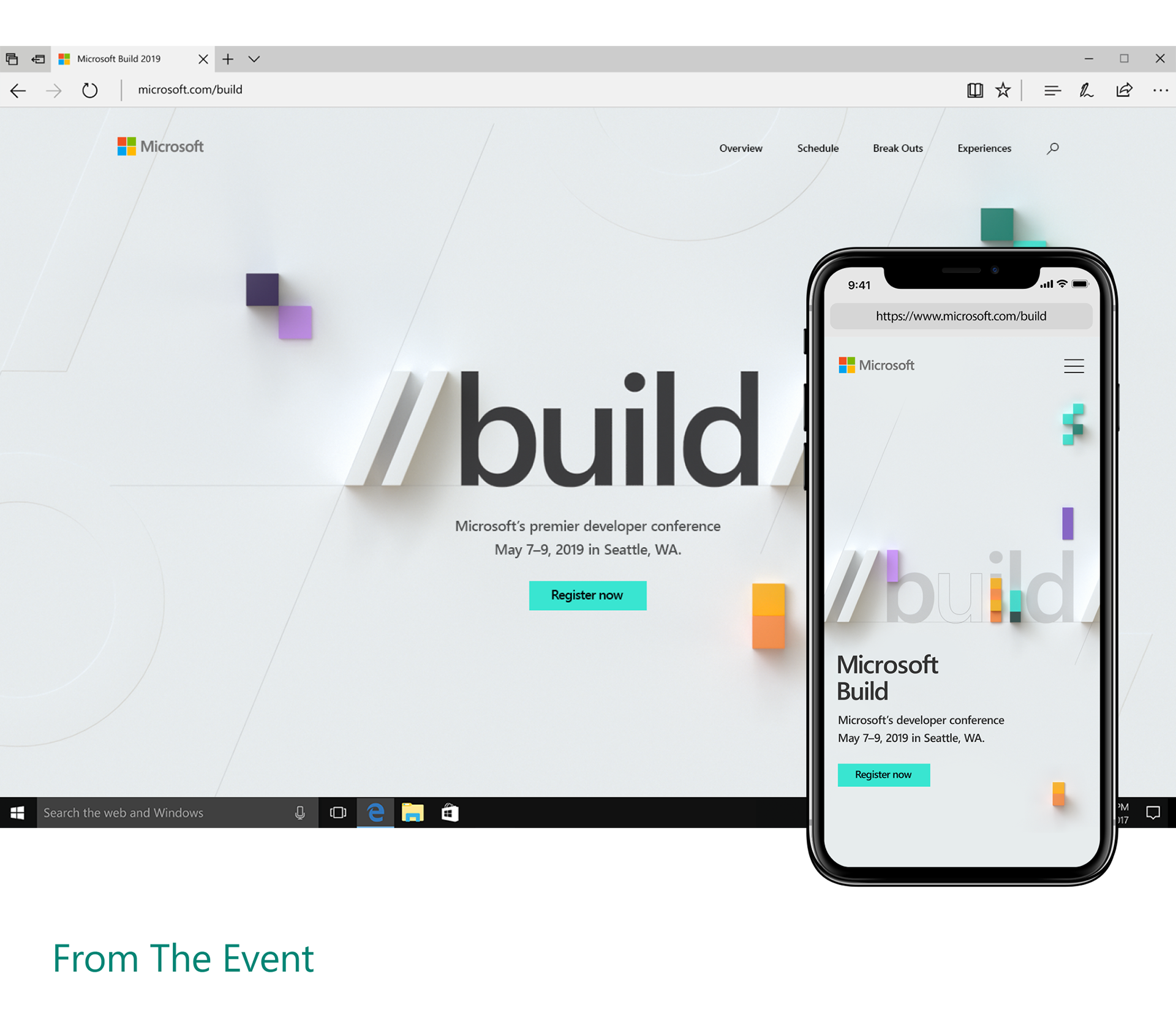 3D & Motion Design for Microsoft Build Developer's conference