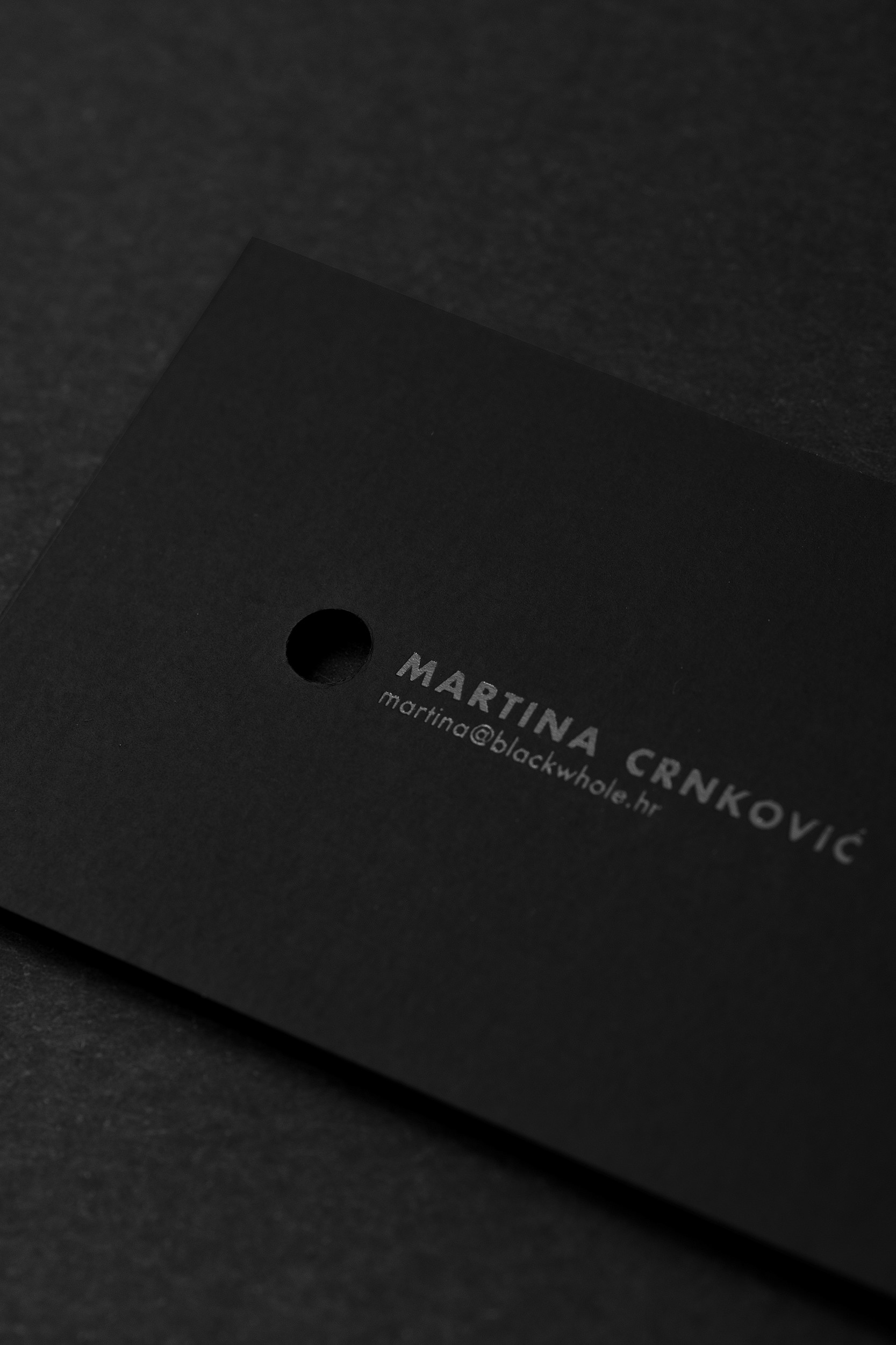 Black On Black BLACKWHOLE Branding By Ivan Dilberovic 