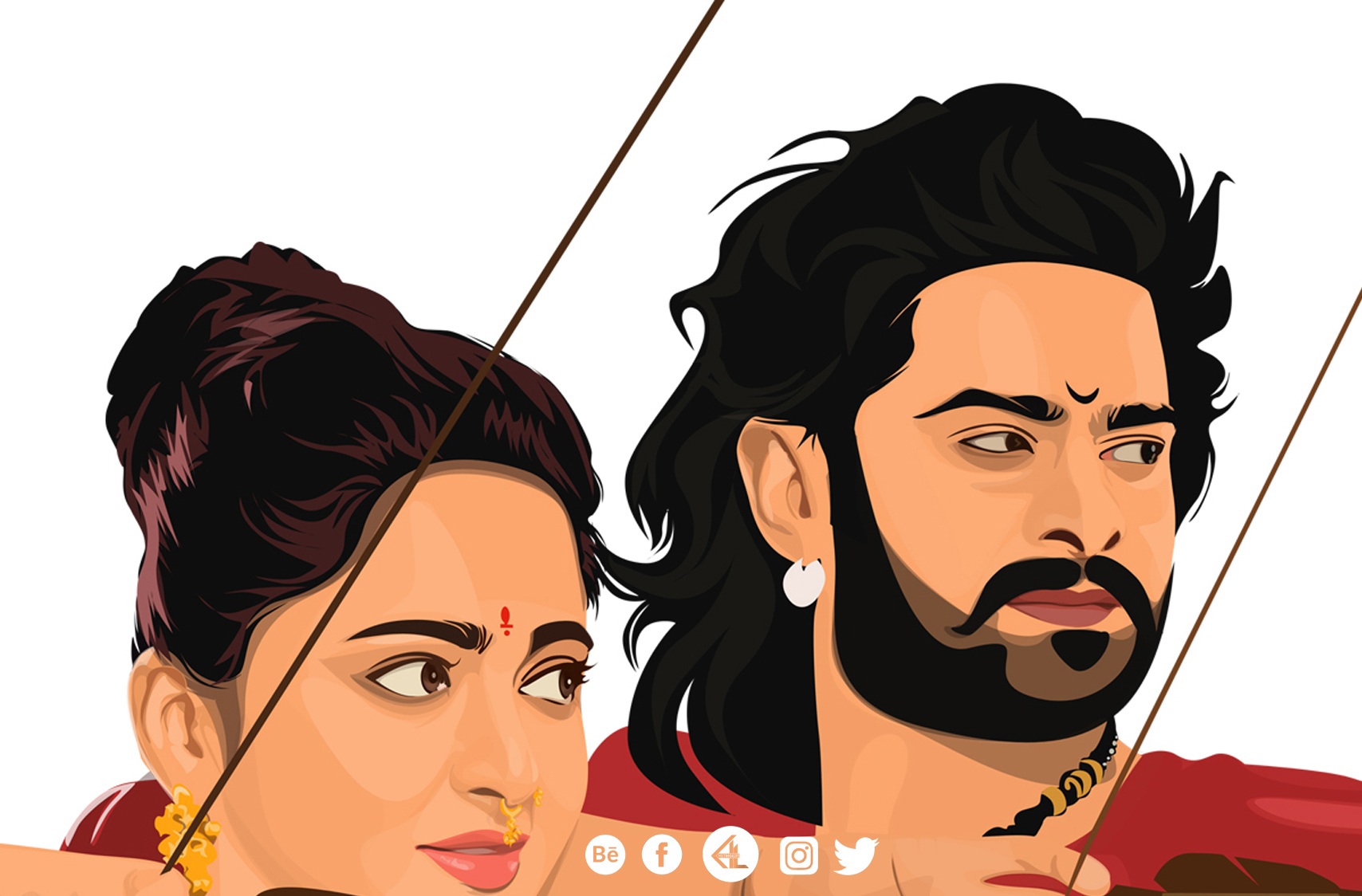 Vector Illustration - Bahubali 2: The Conclusion on Behance