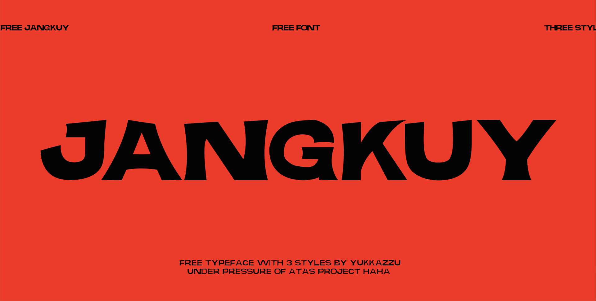 JANGKUY EXPANDED DISPLAY - Free Font
