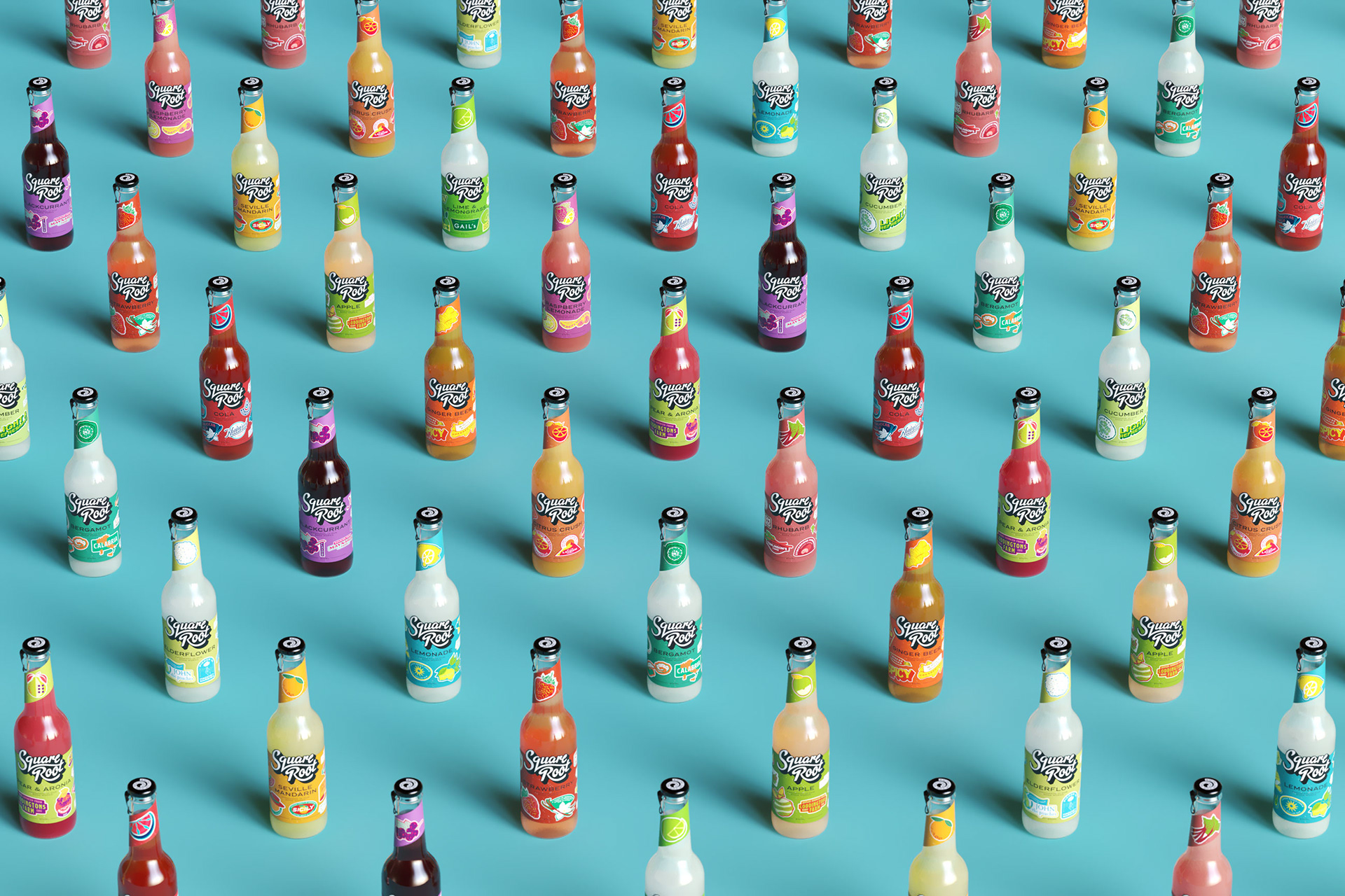 Square Root Soda x Thirst Craft on Behance