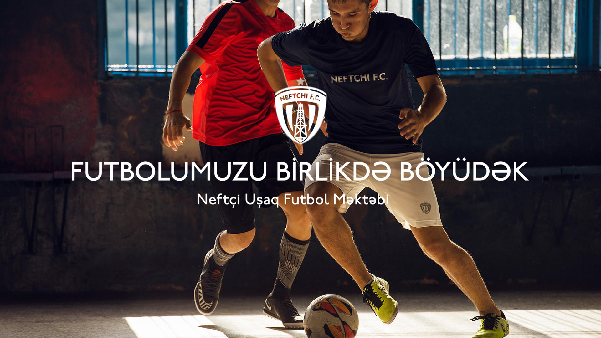 NEW! Scarf PFC Neftchi Neckerchief Neftchi Football Club Azerbaijan 
